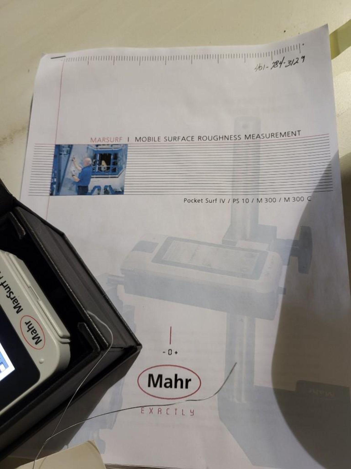 MAHR MARSURF PS10 MOBILE SURFACE ROUGHNESS METER - Image 5 of 5