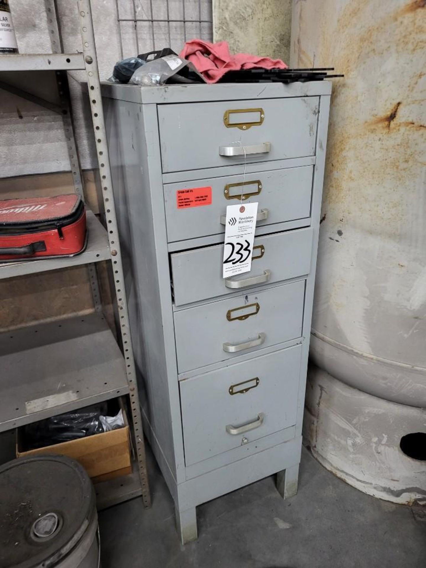 HEAVY METAL FILING/STORAGE CABINET