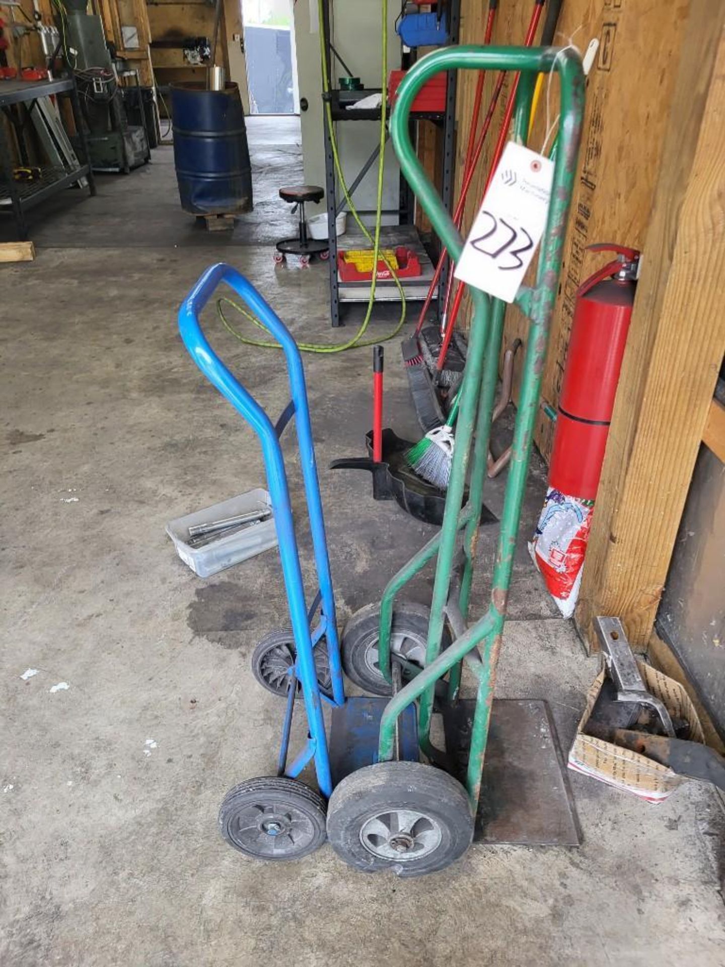 (2) TWO WHEELED DOLLIES/ HAND TRUCKS