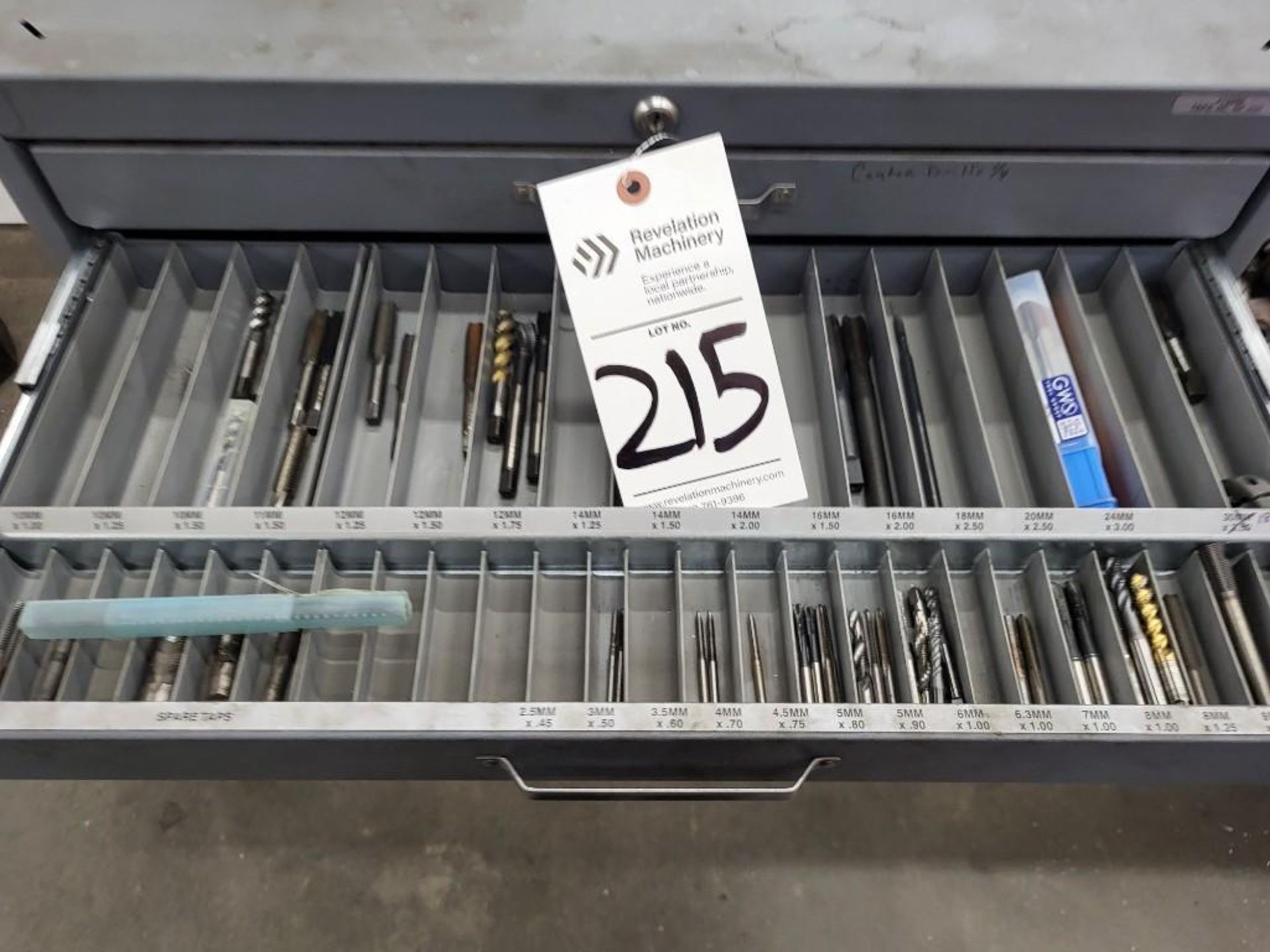 HUOT TOOL STORAGE DRAWERS WITH CONTENTS - Image 6 of 7