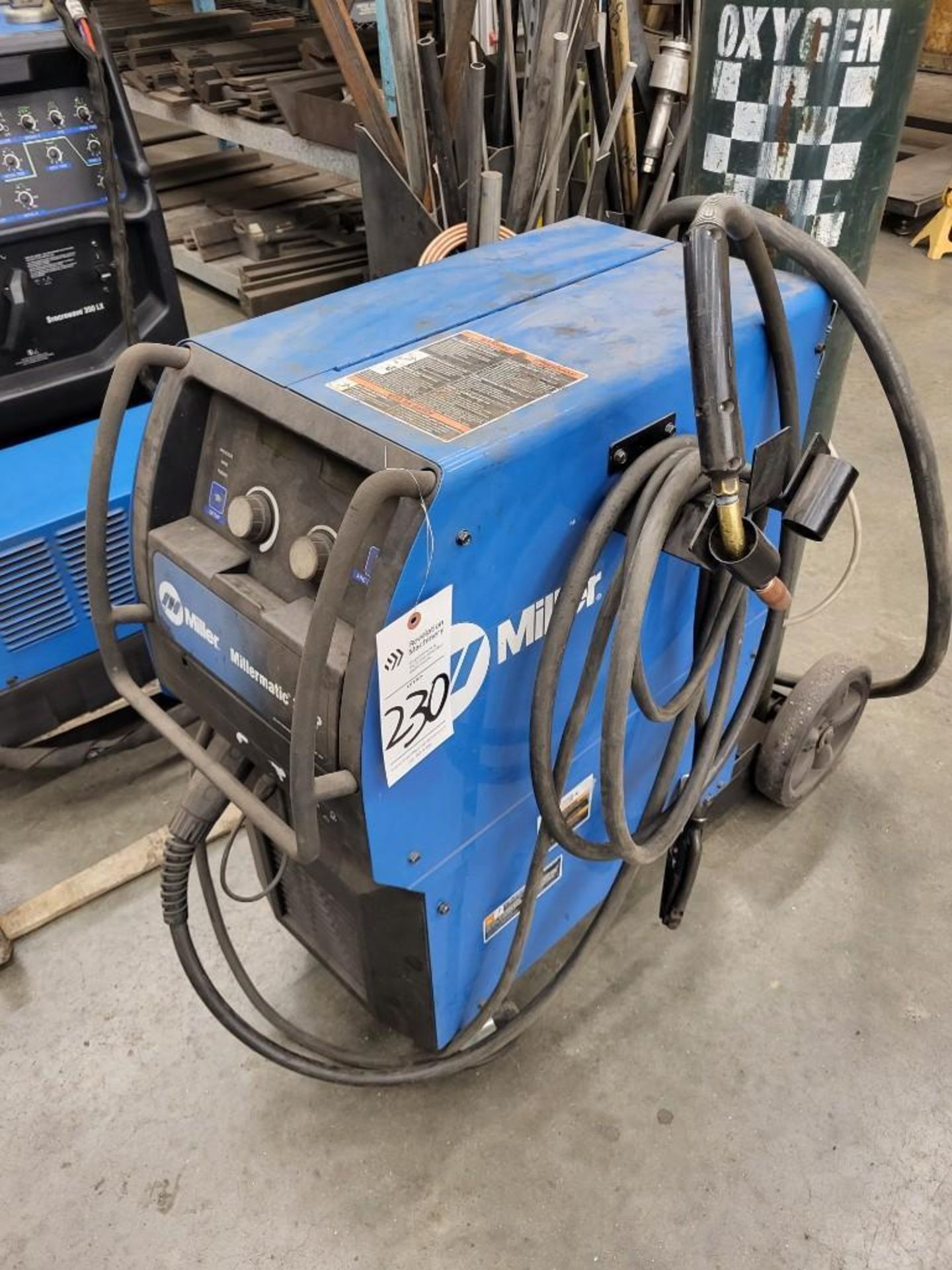 MILLERMATIC 350P MIG WELDING POWER SOURCE SN:MH383060N