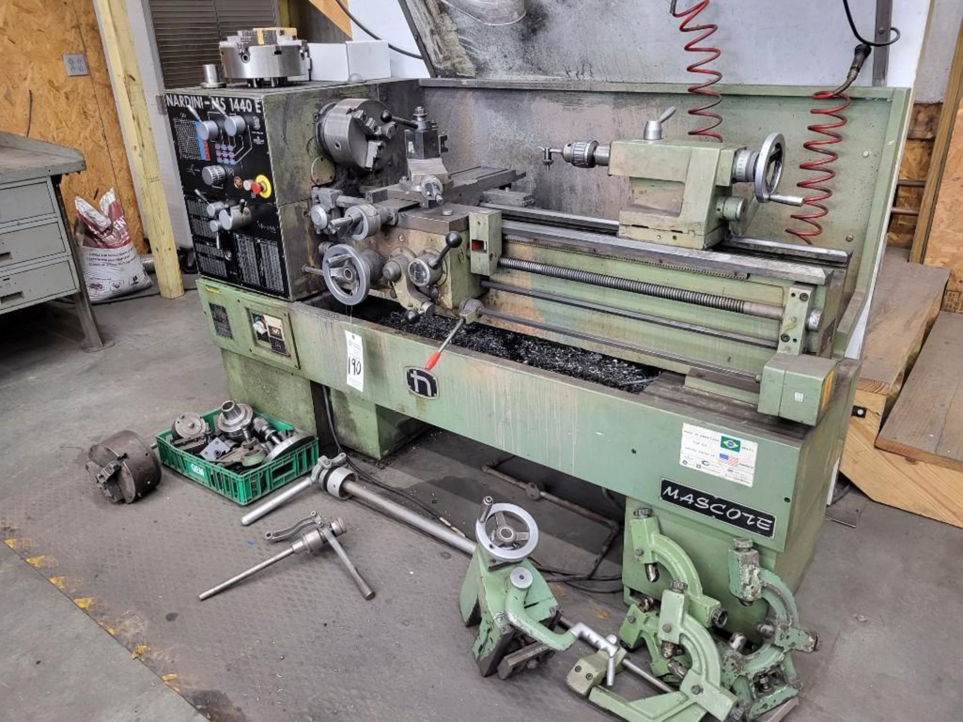 NARDINI MASCOTE MS-1440E ENGINE LATHE - Image 2 of 16