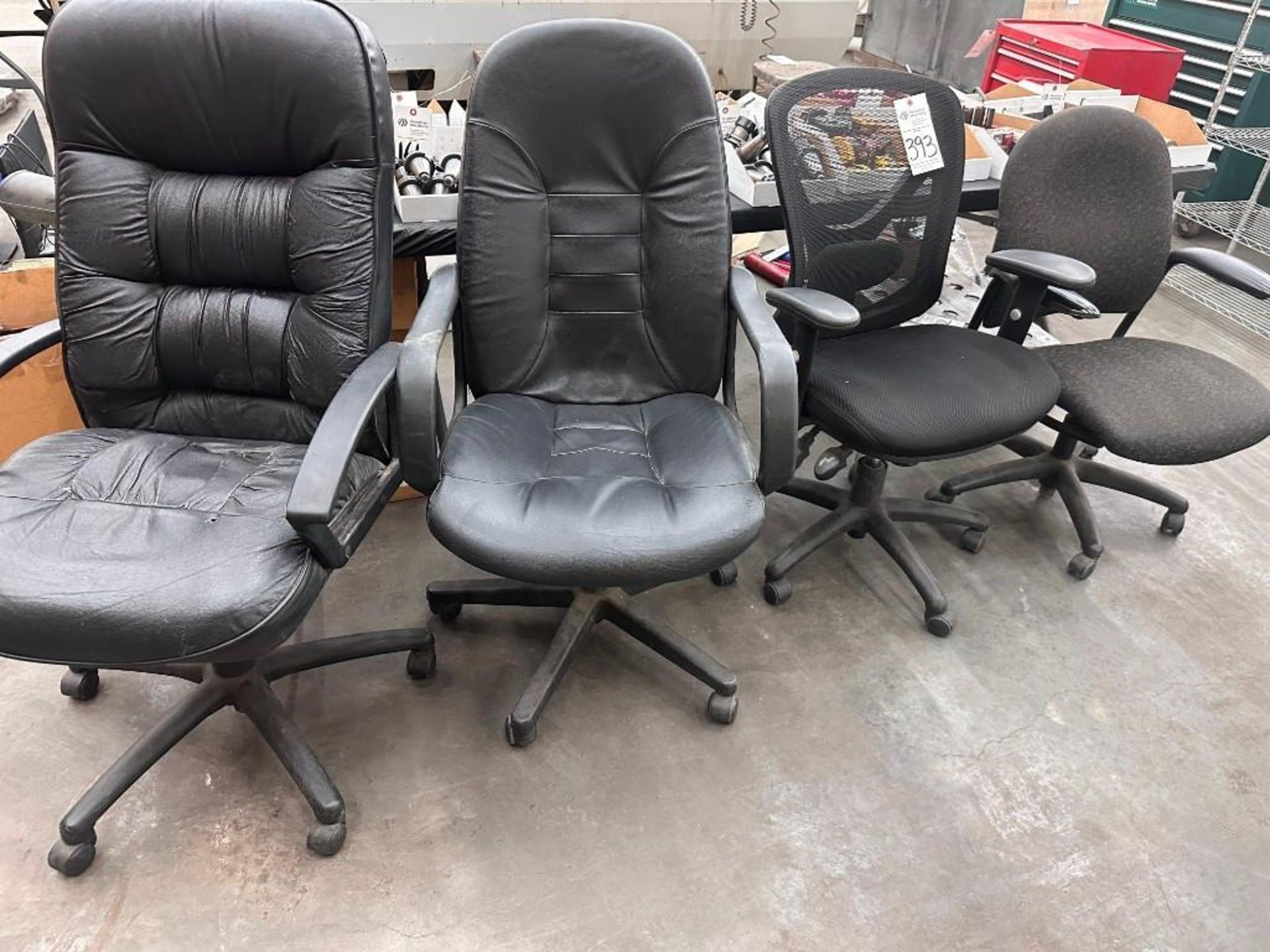 (4) OFFICE CHAIRS - Image 2 of 2