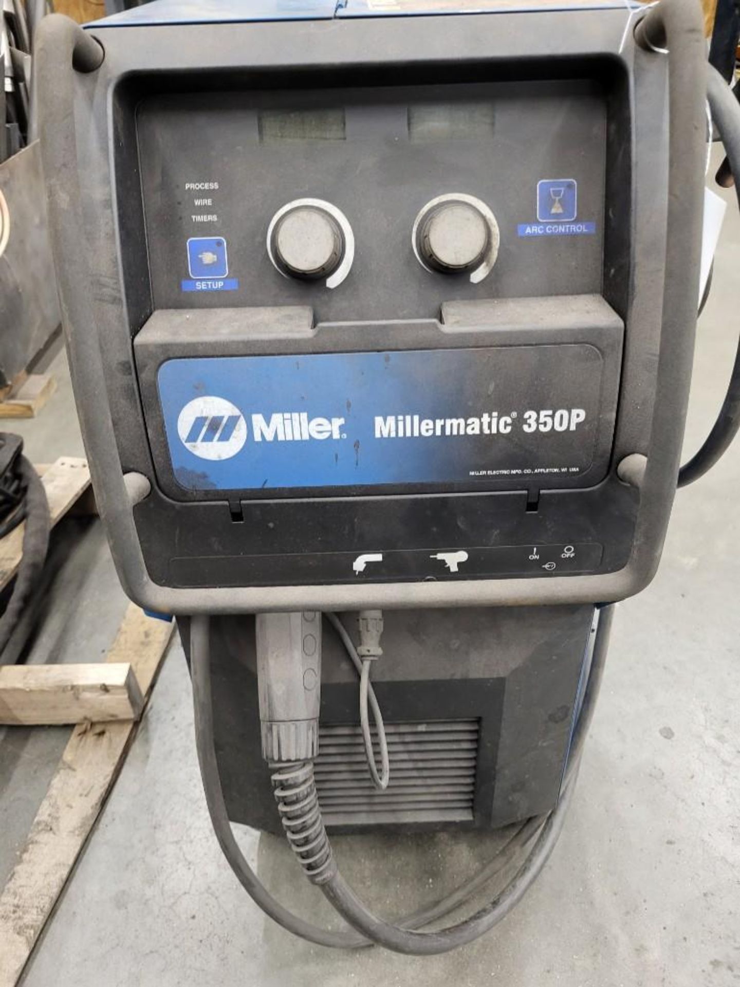 MILLERMATIC 350P MIG WELDING POWER SOURCE SN:MH383060N - Image 3 of 7