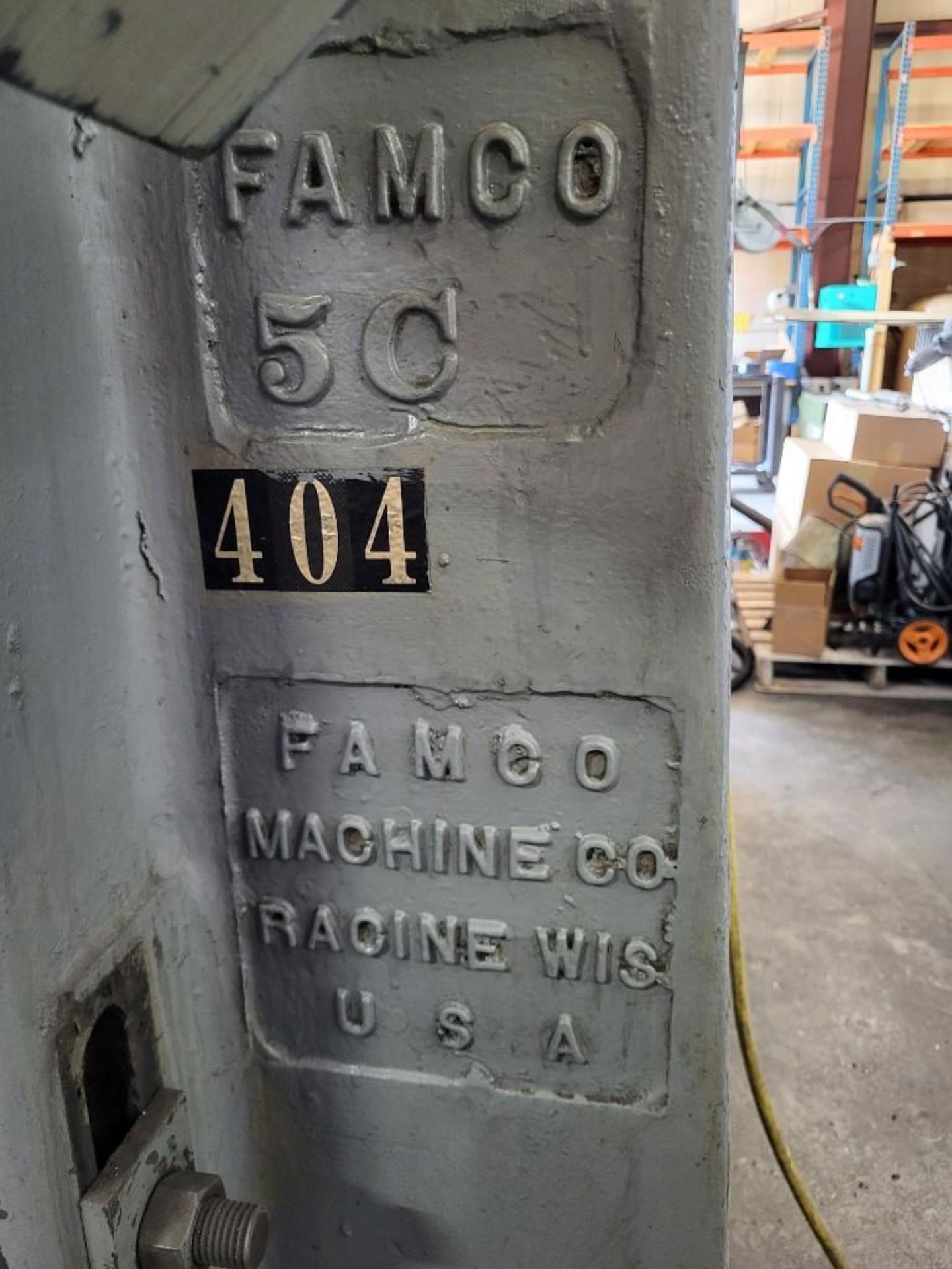 FAMCO 5C ARBOR PRESS - Image 6 of 7