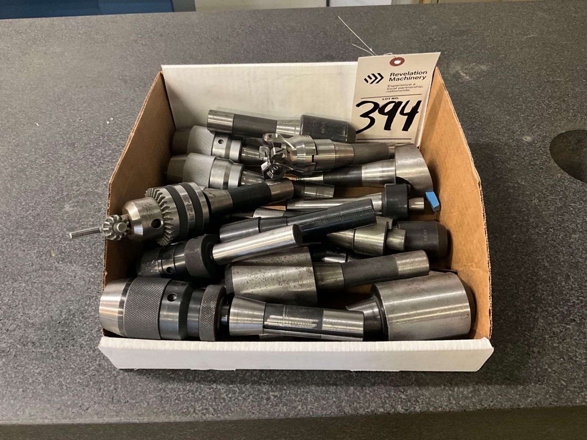 ASSORTED R8 MILLING TOOLING
