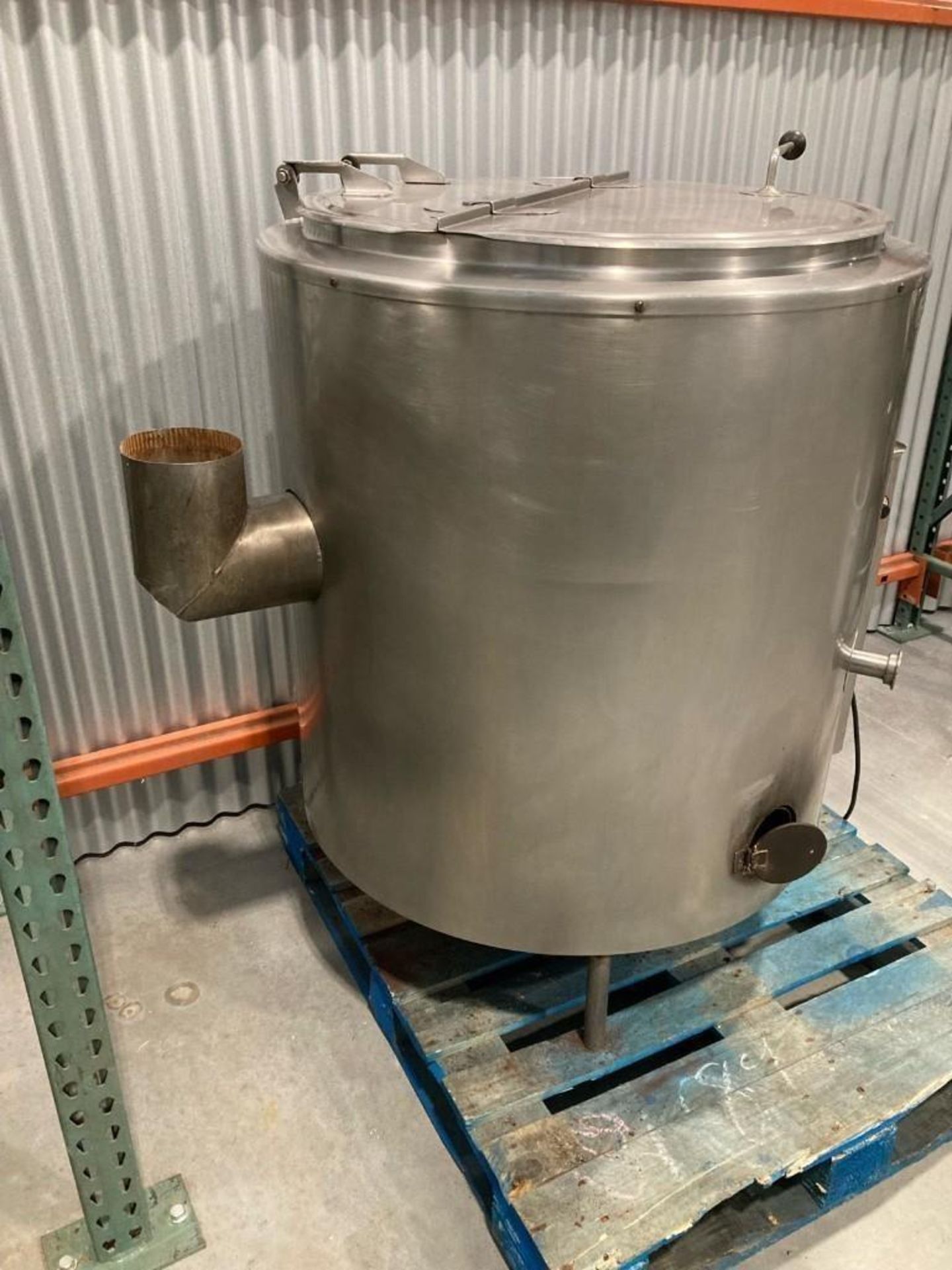 GROEN TA-15-SP 160 GALLON STEAM JACKETED MIXING TANK - Image 2 of 2