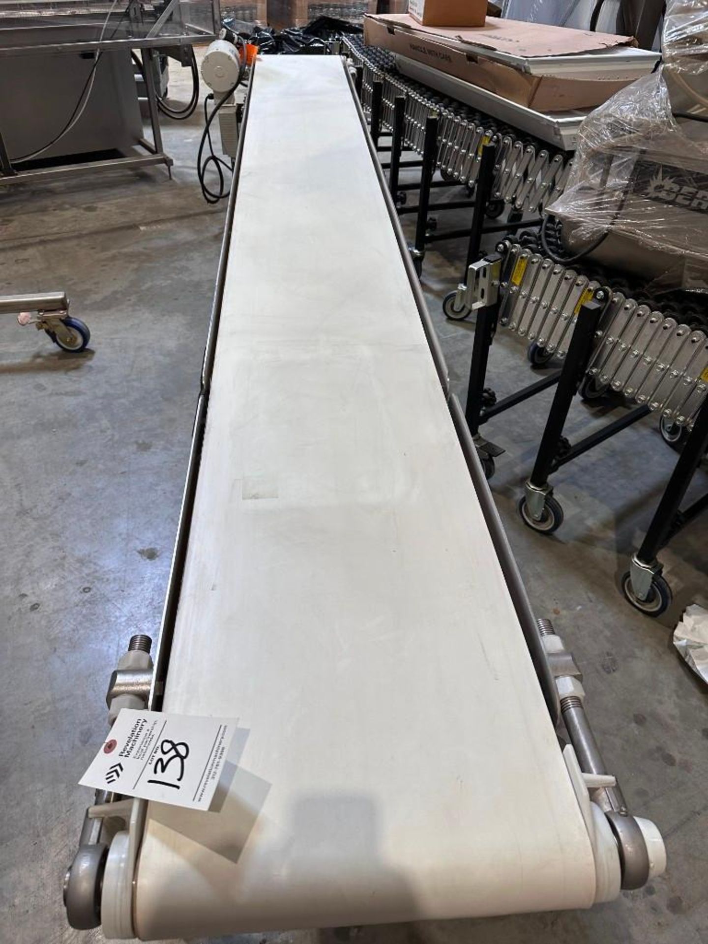 12' LENGTH AND 16" WIDTH DORNER CONVEYOR