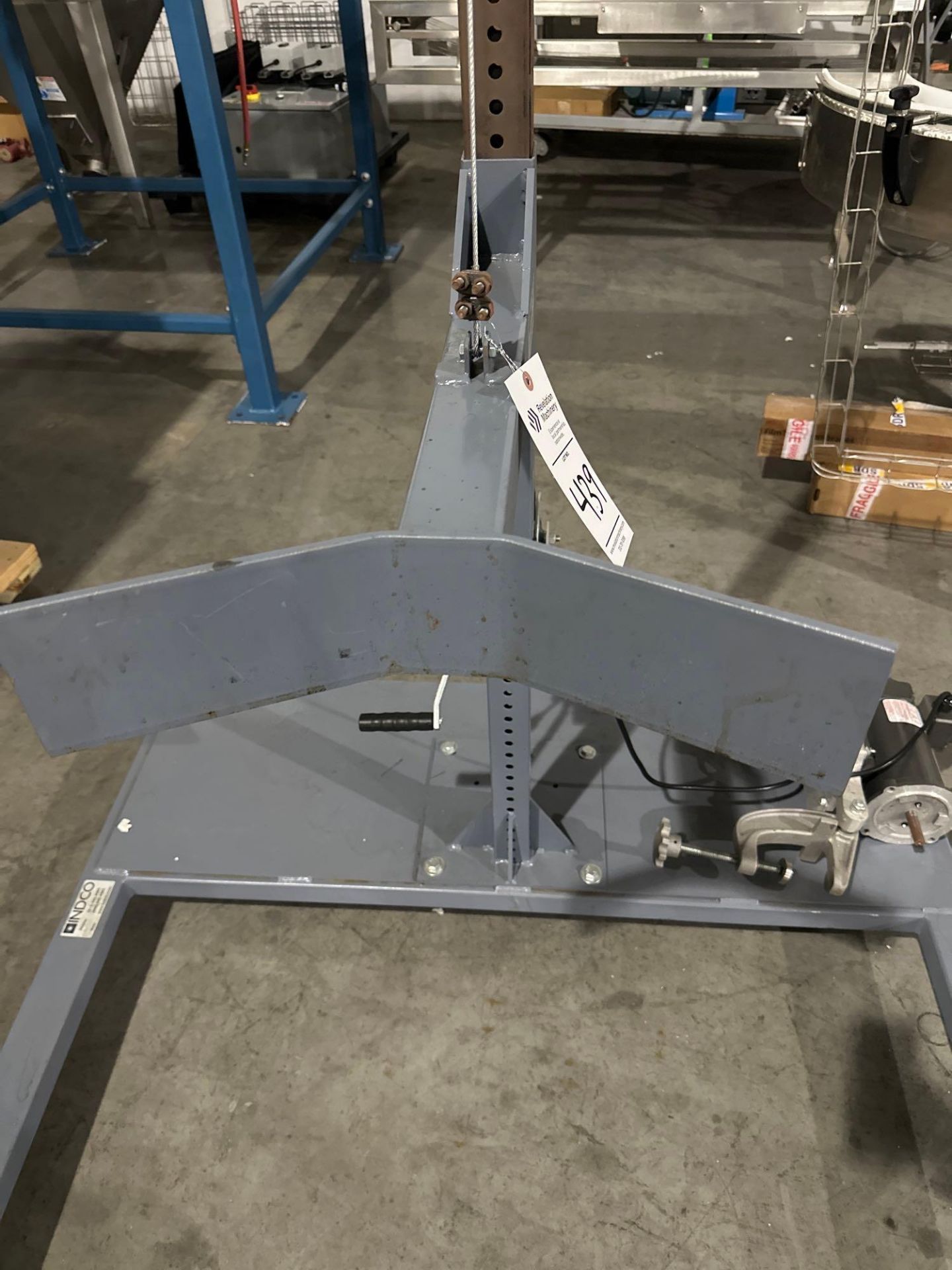 INDCO WINCH LIFT MOUNTING STAND - Image 4 of 5