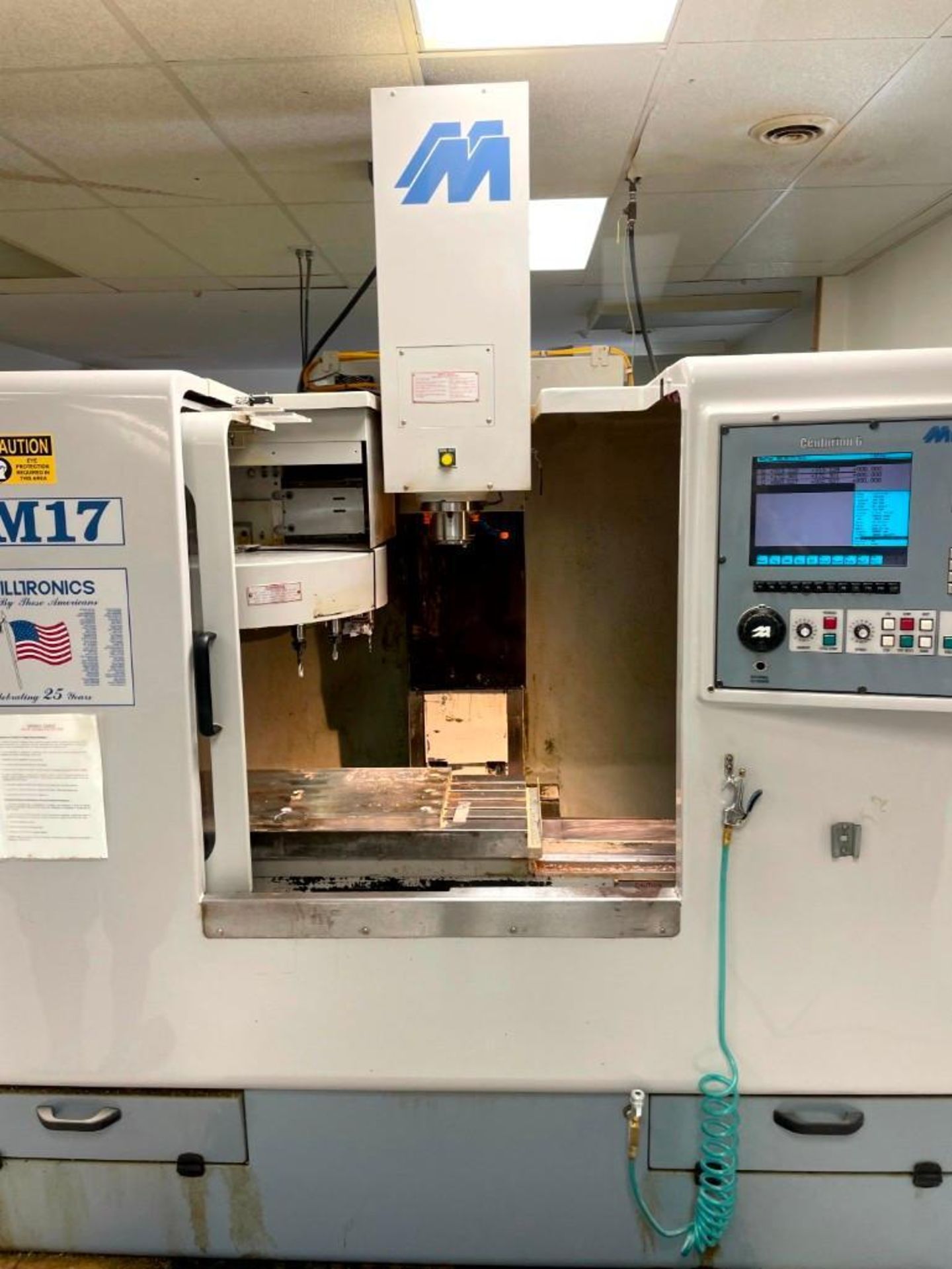 MILLTRONICS VM 17 CNC VMC, 1999 – 4TH AXIS READY