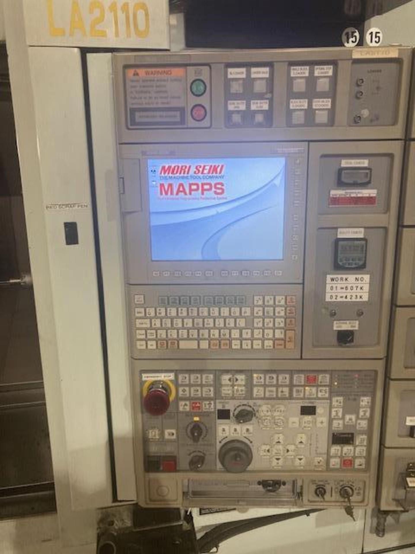 2012 MORI SEIKI NL2000 MC/500 CNC LATHE - Image 3 of 21