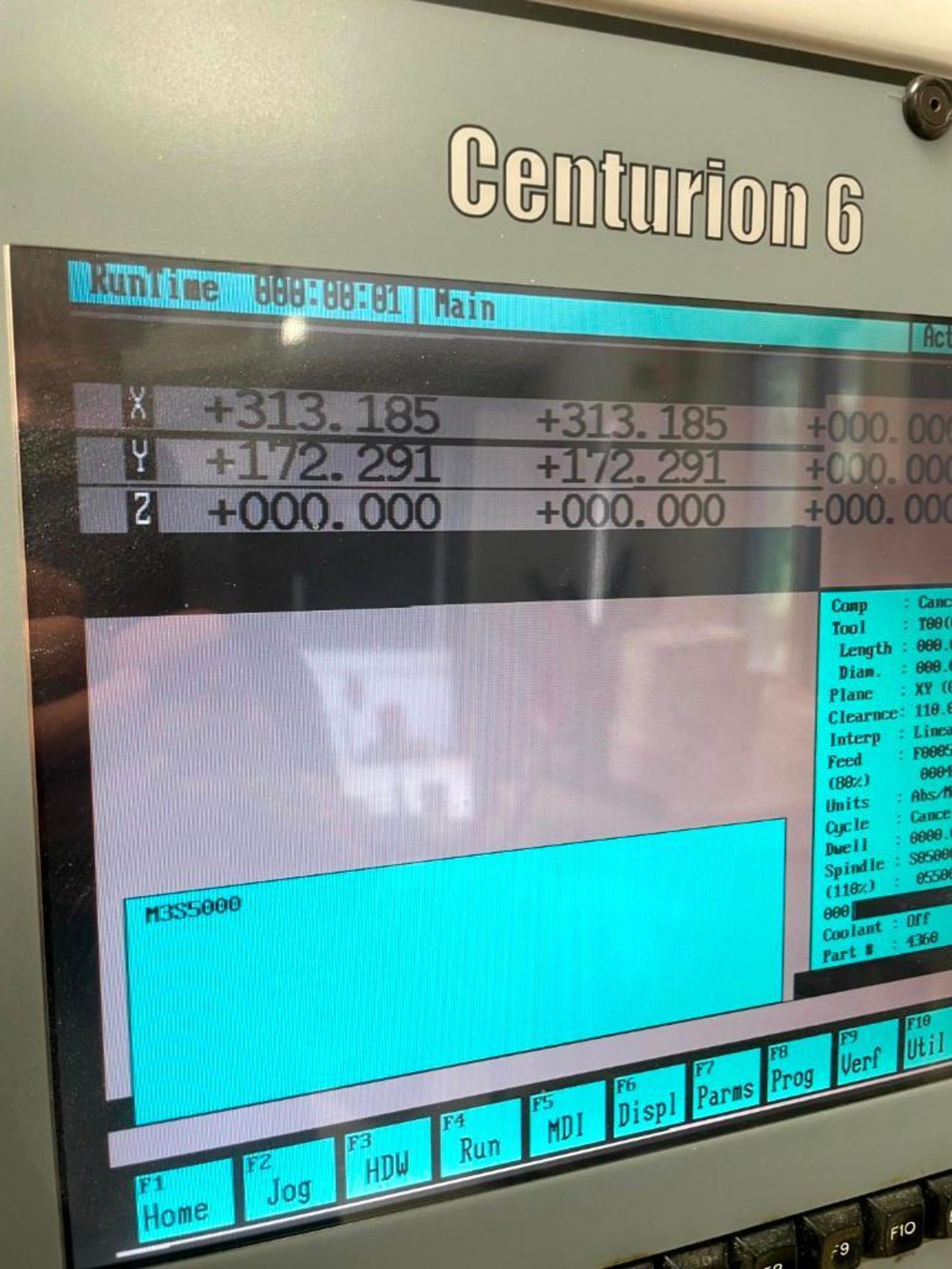 MILLTRONICS VM 17 CNC VMC, 1999 – 4TH AXIS READY - Image 20 of 21