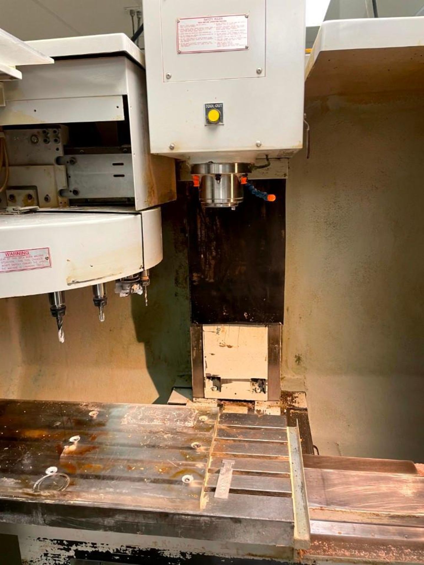 MILLTRONICS VM 17 CNC VMC, 1999 – 4TH AXIS READY - Image 9 of 21