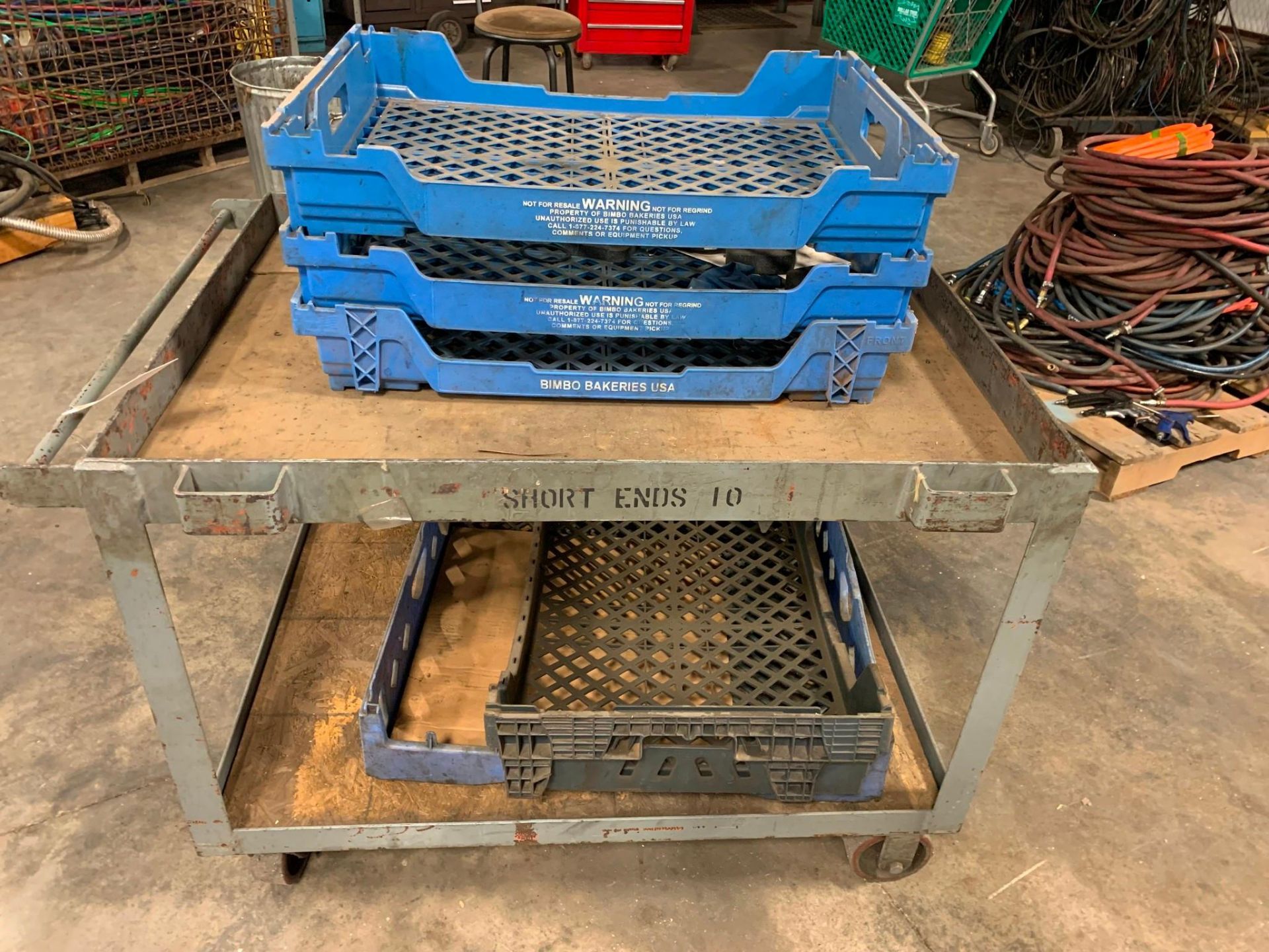 STEEL CART WITH PARTS BASKETS - Image 2 of 3