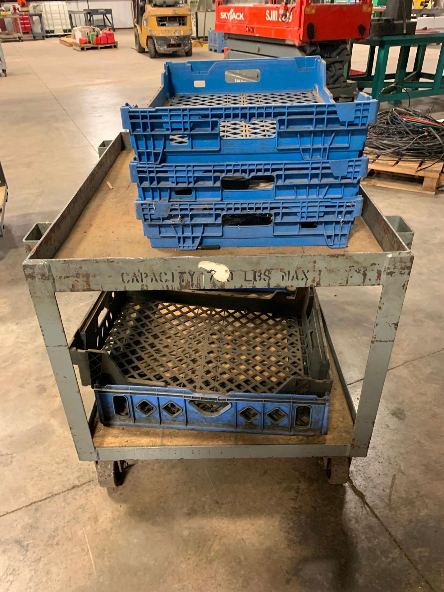 STEEL CART WITH PARTS BASKETS - Image 3 of 3