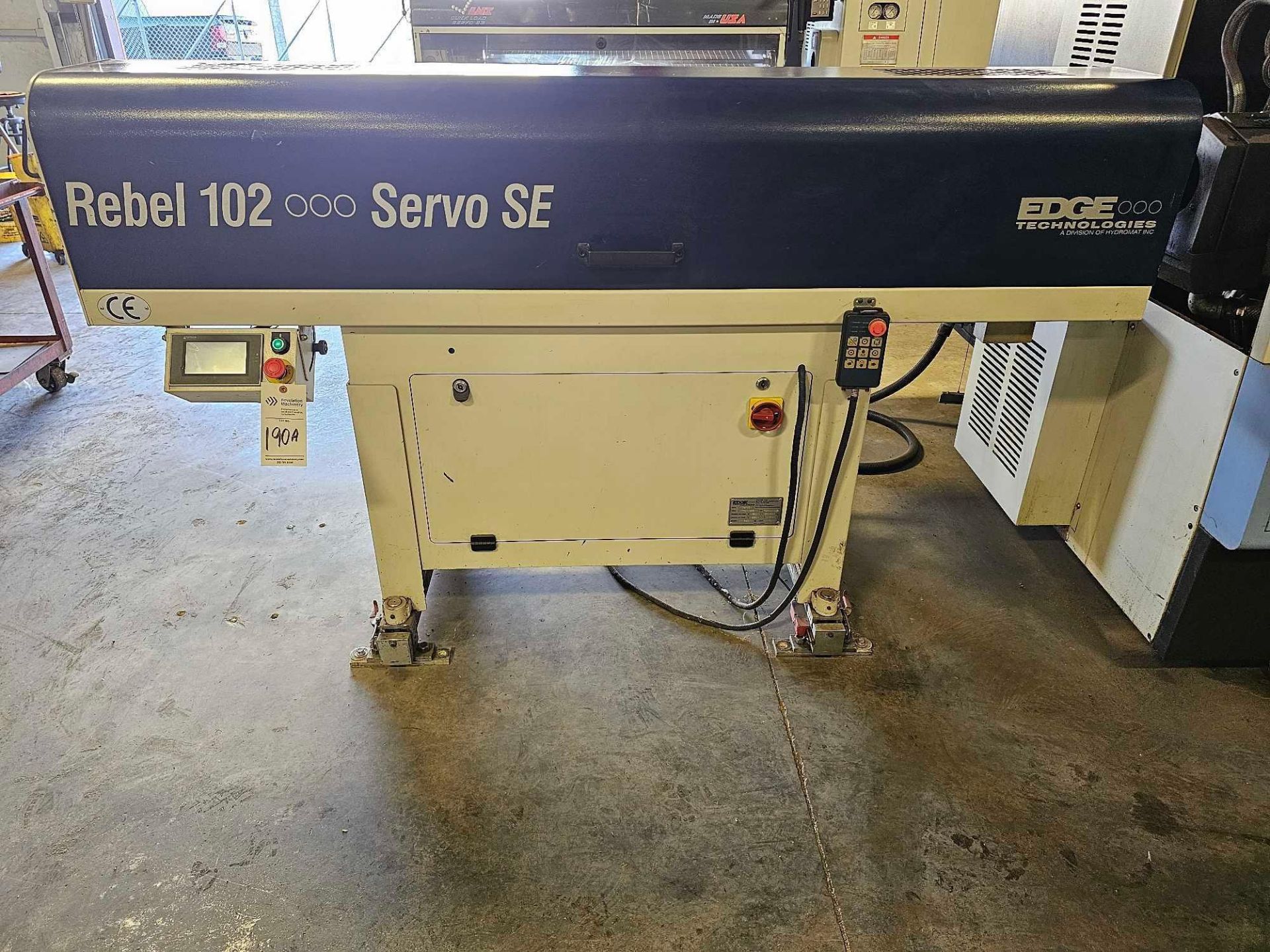 EDGE TECHNOLOGIES REBEL 102 SERVO SE BAR FEEDER