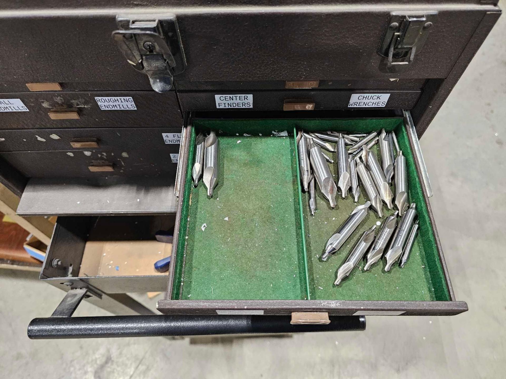 KENNEDY TOOL BOXES LOADED WITH MACHINISTS TOOLS AND MEASURING DEVICES - Image 33 of 45