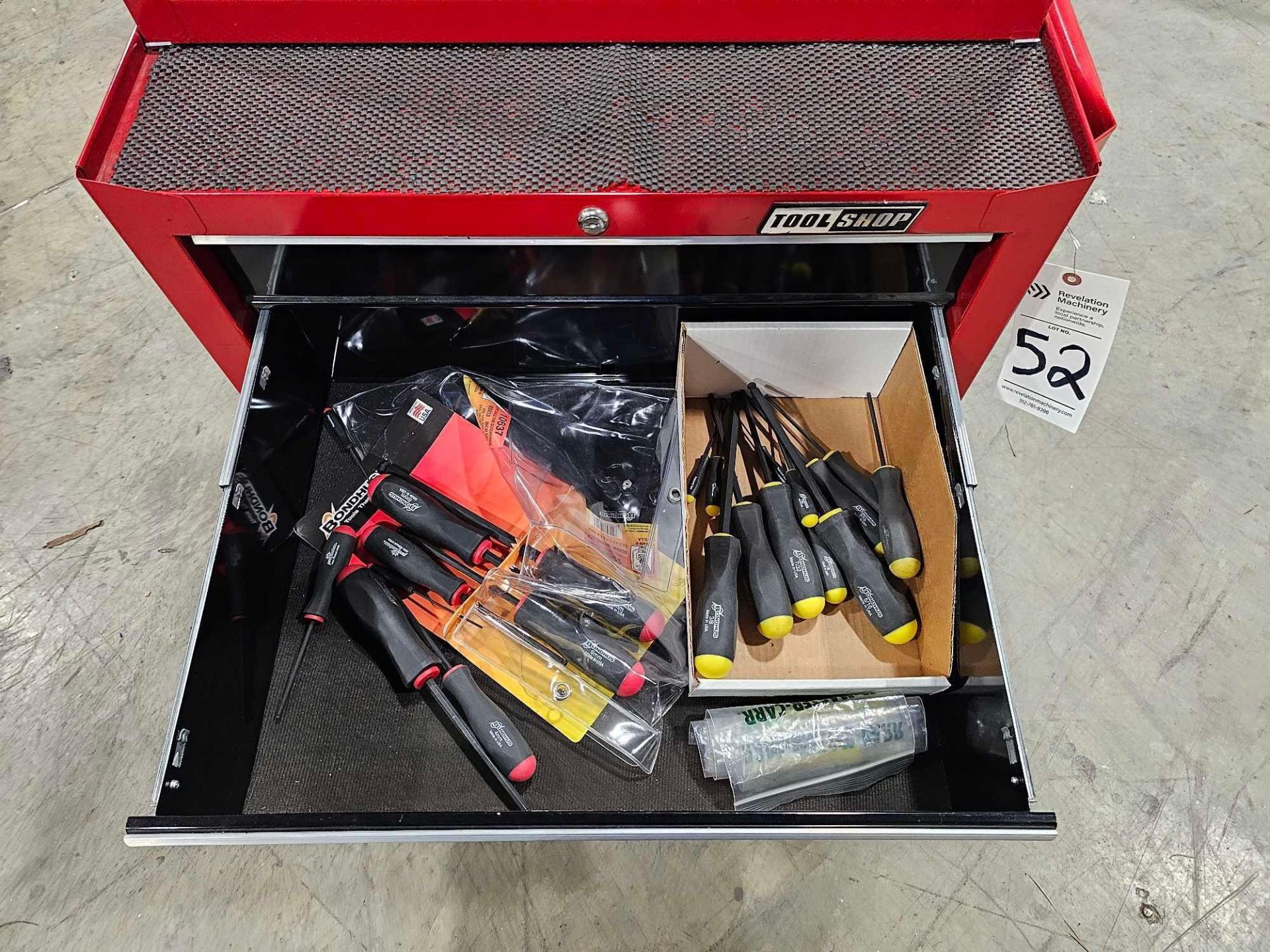 TOOL SHOP 8 DRAWER TOOL BOX LOADED WITH TOOLS - Image 14 of 17