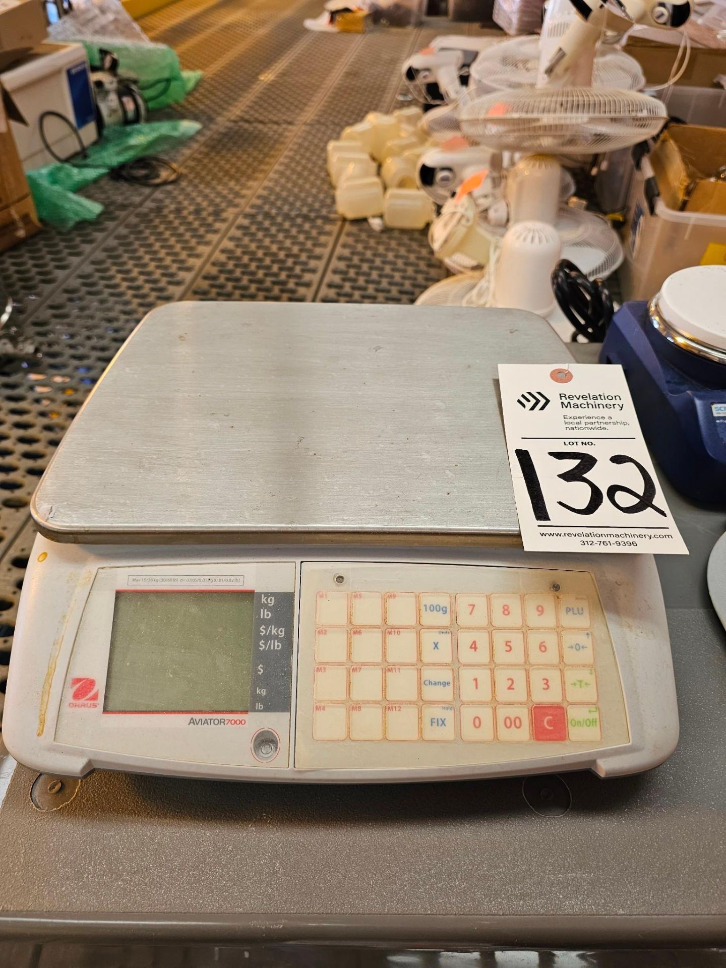 ASSORTED DIGITAL SCALES, MAGNETIC STIRRERS, INDUCTION SEALING MACHINE, FILTER PAPER - Bild 5 aus 19