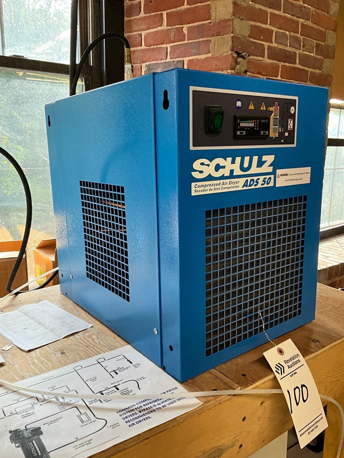 SCHULZ ADS50-UP COMPRESSED AIR DRYER - Image 3 of 12