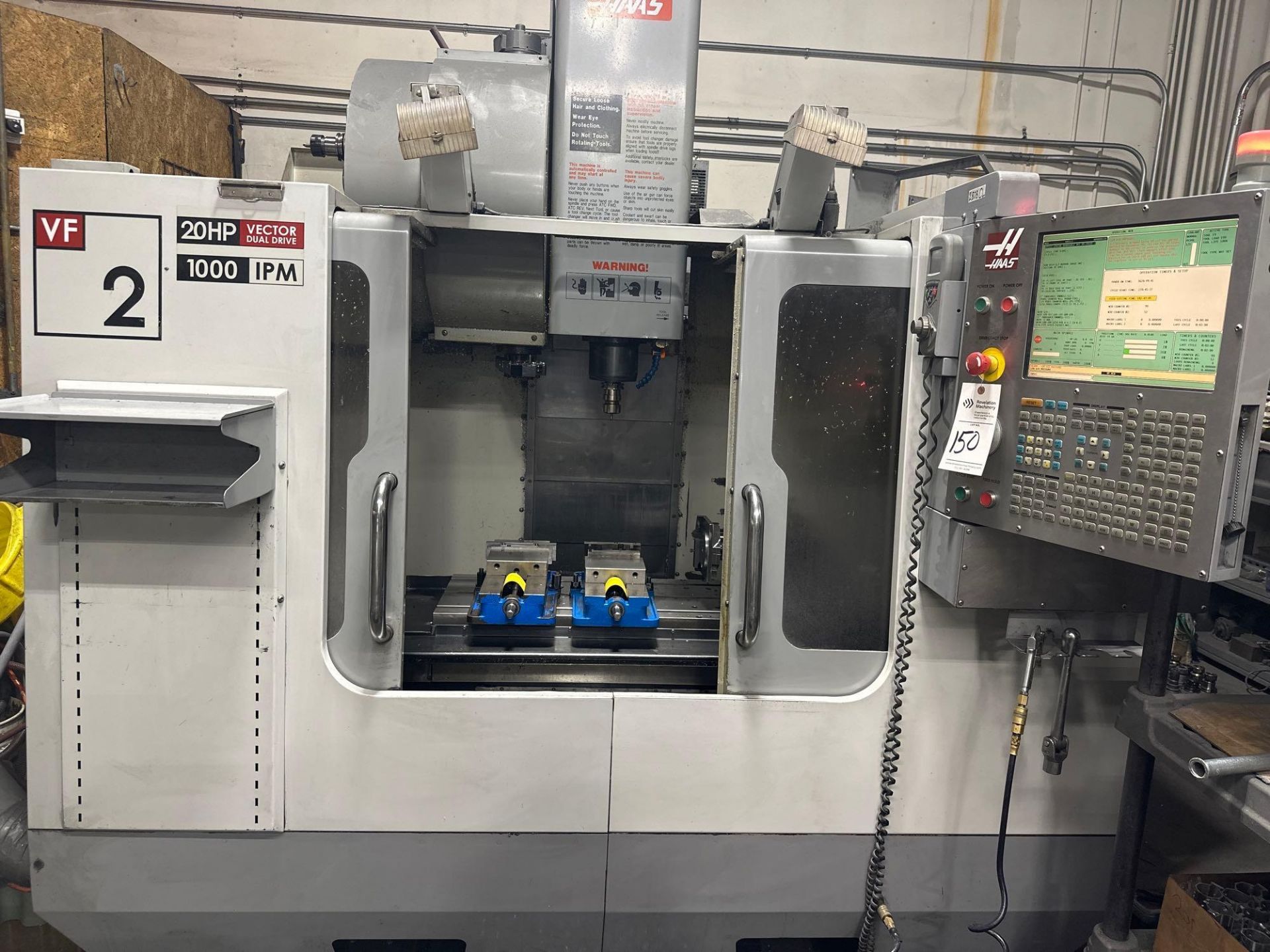 2008 HAAS VF-2D CNC VMC VERTICAL MACHINING CENTER - Image 3 of 18