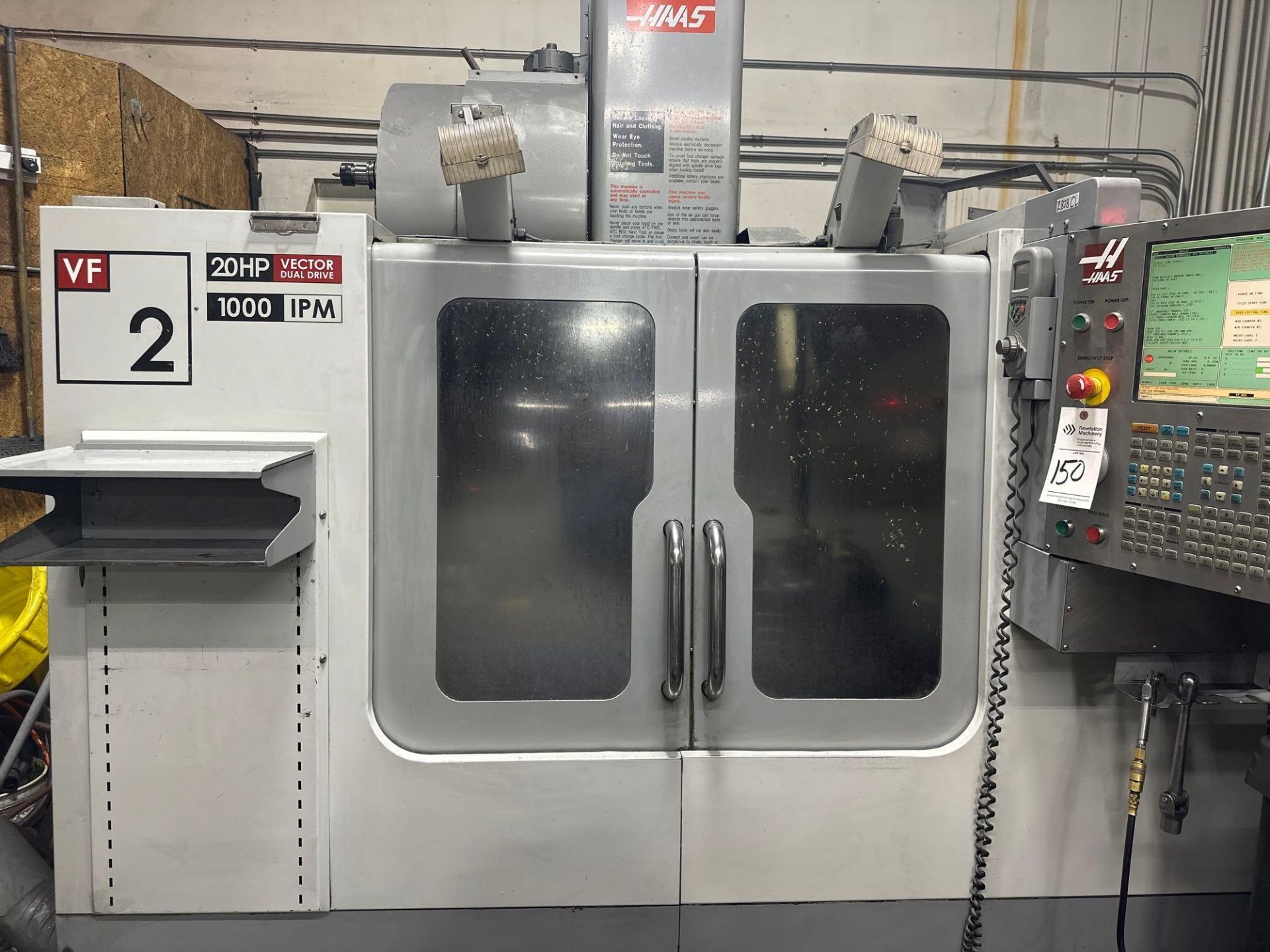 2008 HAAS VF-2D CNC VMC VERTICAL MACHINING CENTER - Image 15 of 18