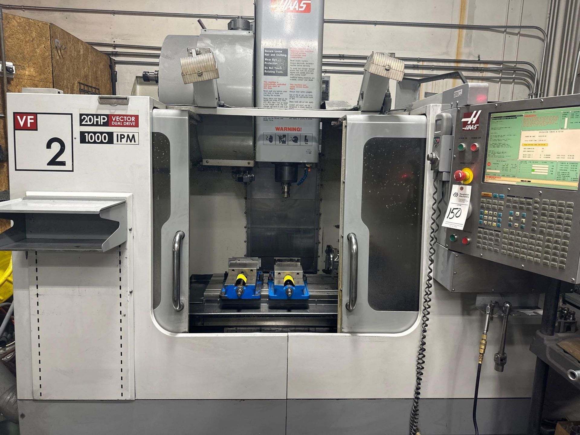 2008 HAAS VF-2D CNC VMC VERTICAL MACHINING CENTER