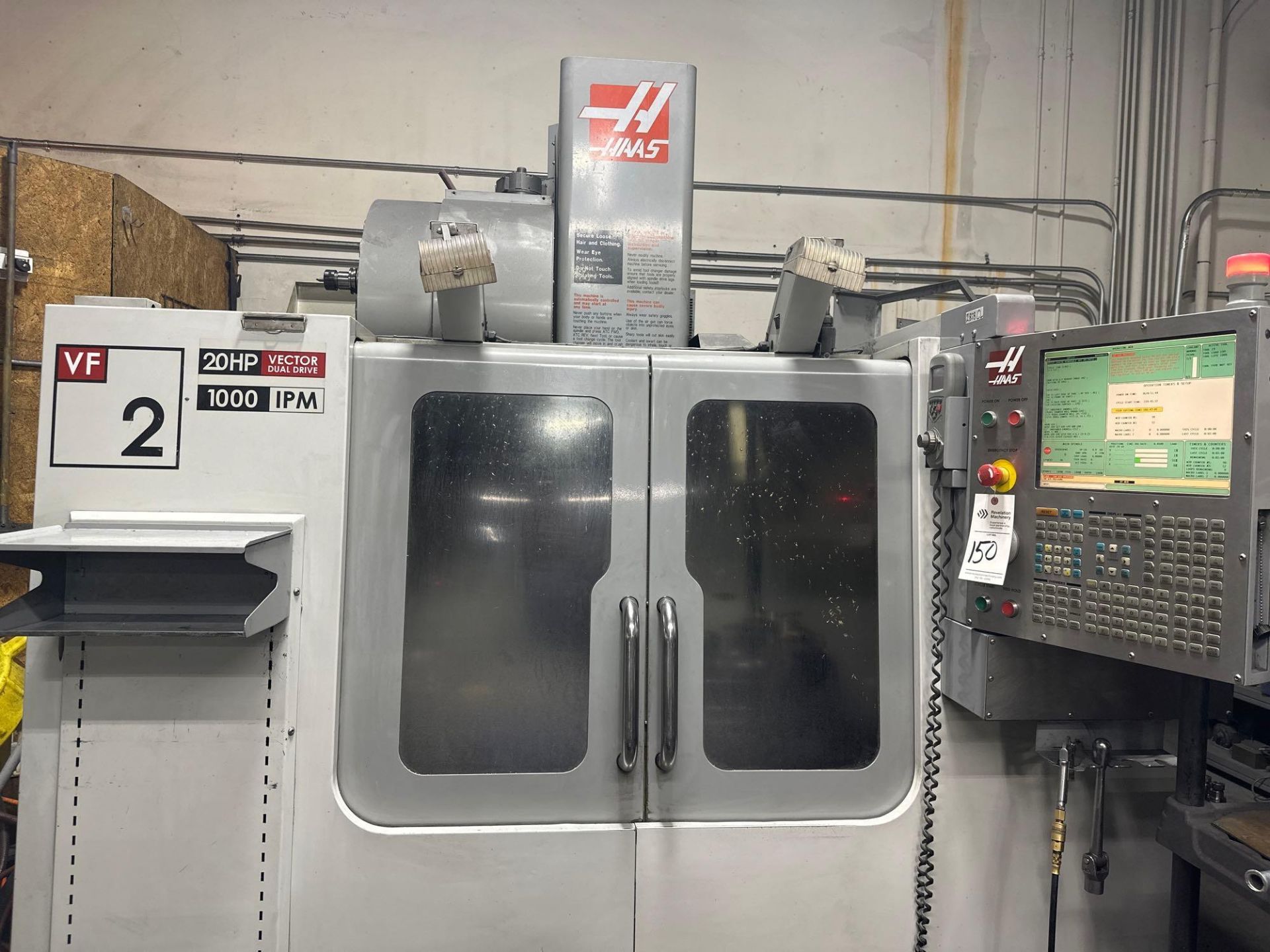 2008 HAAS VF-2D CNC VMC VERTICAL MACHINING CENTER - Image 17 of 18