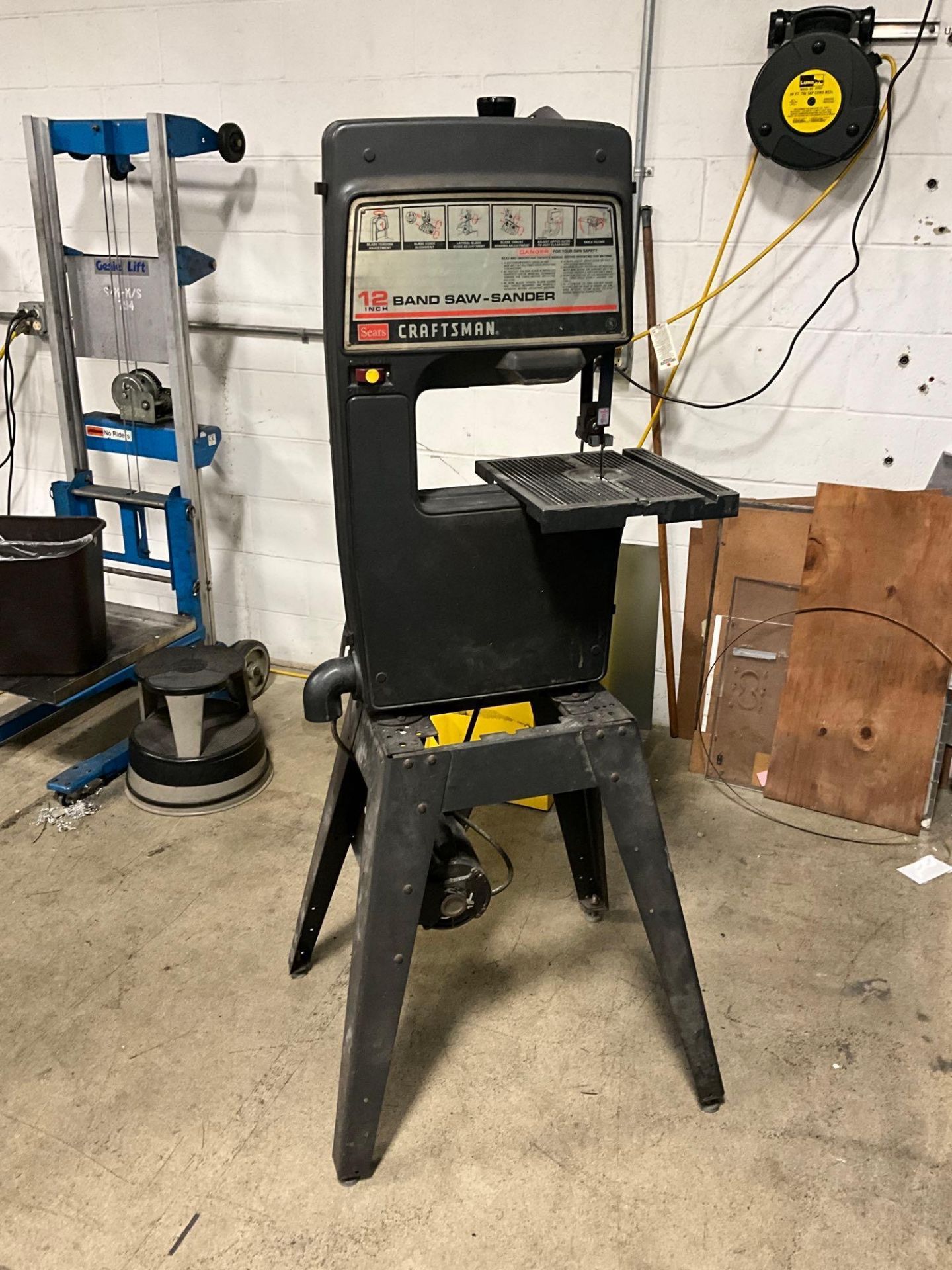 CRAFTSMAN 12 INCH BANDSAW/SANDER