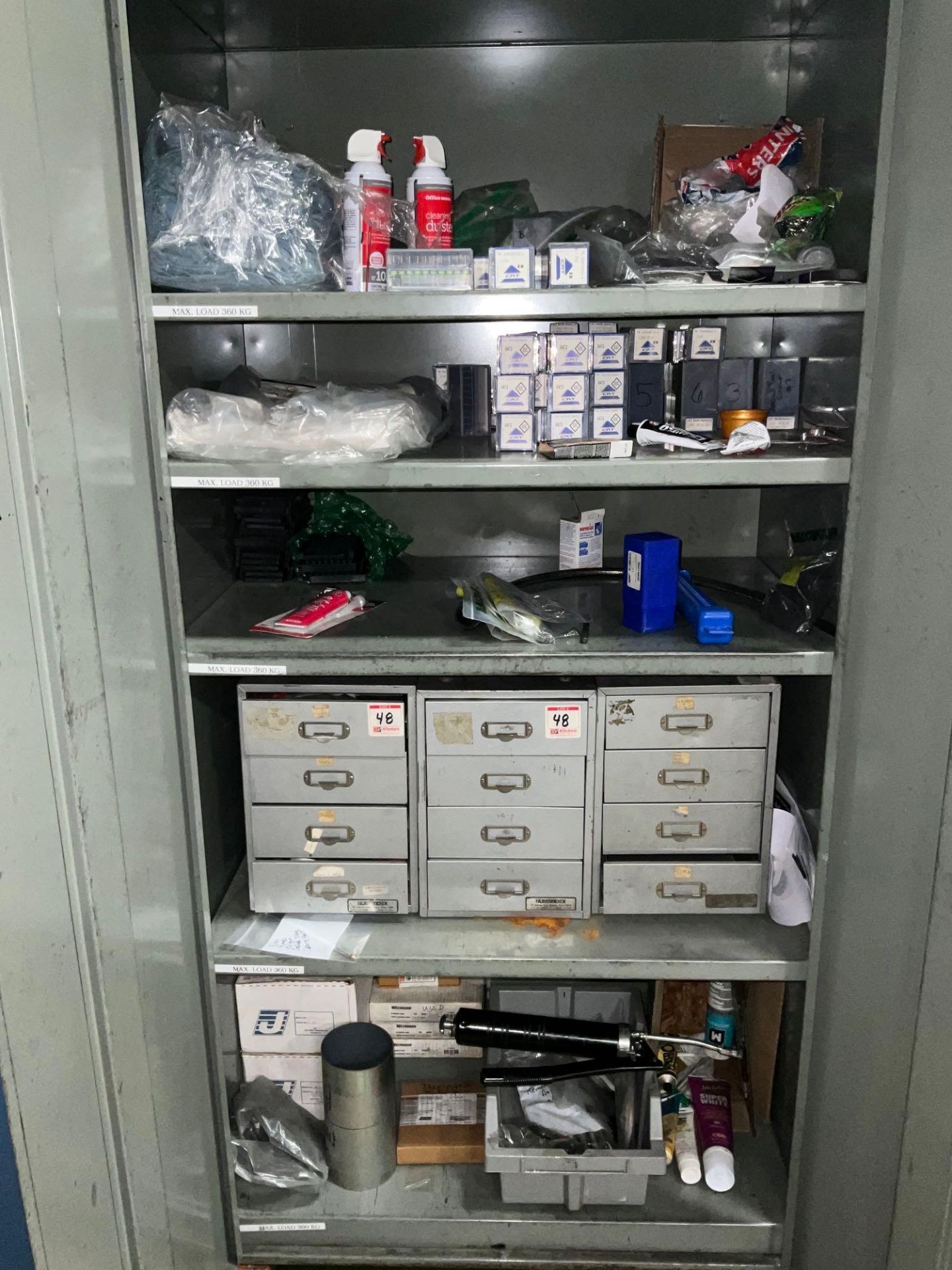 CABINET LOADED WITH TOOLS AND HARDWARE - Image 18 of 18