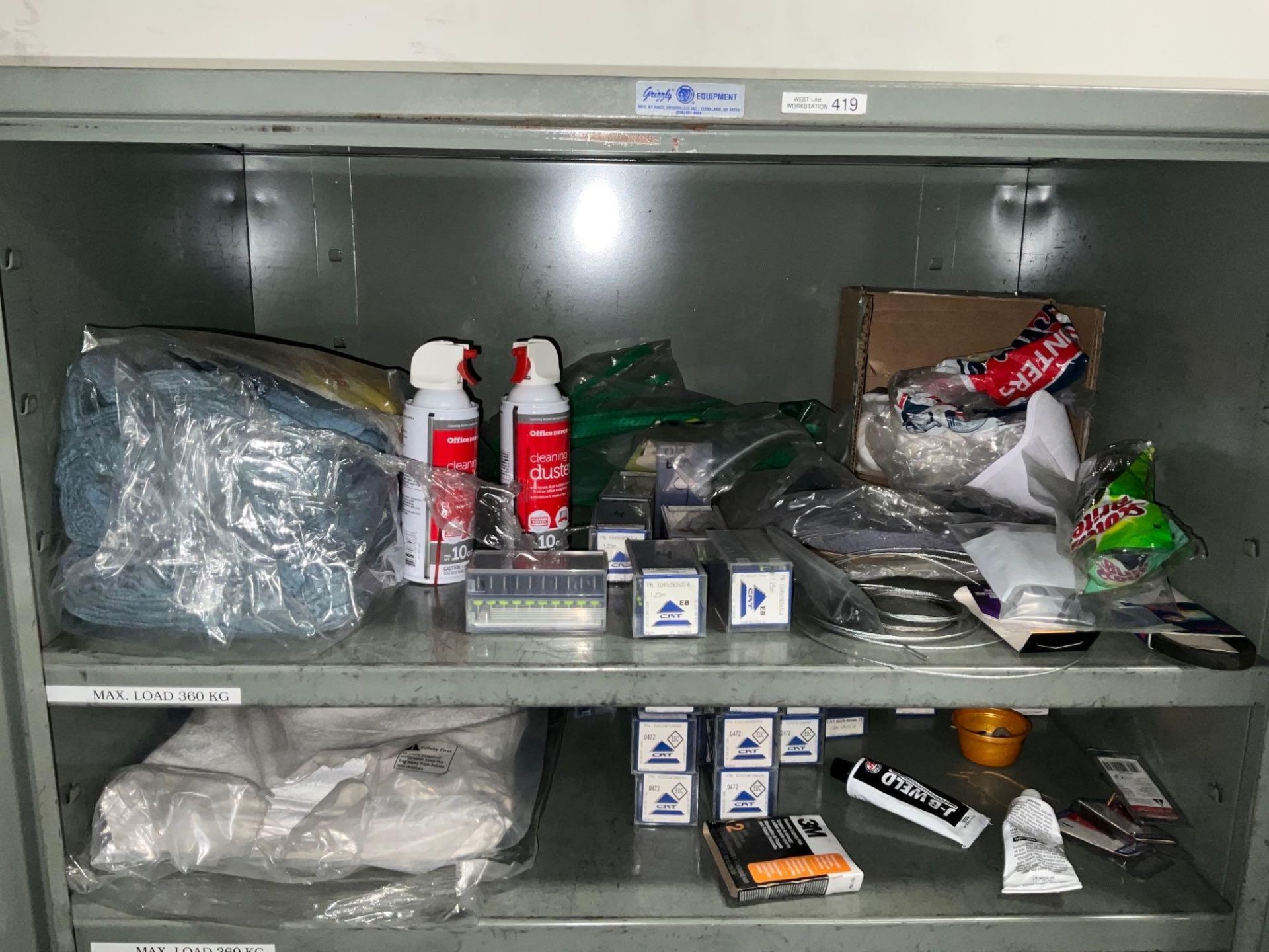 CABINET LOADED WITH TOOLS AND HARDWARE - Image 6 of 18