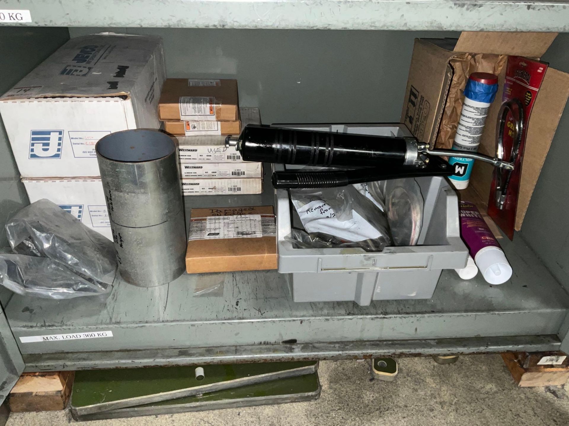 CABINET LOADED WITH TOOLS AND HARDWARE - Image 16 of 18
