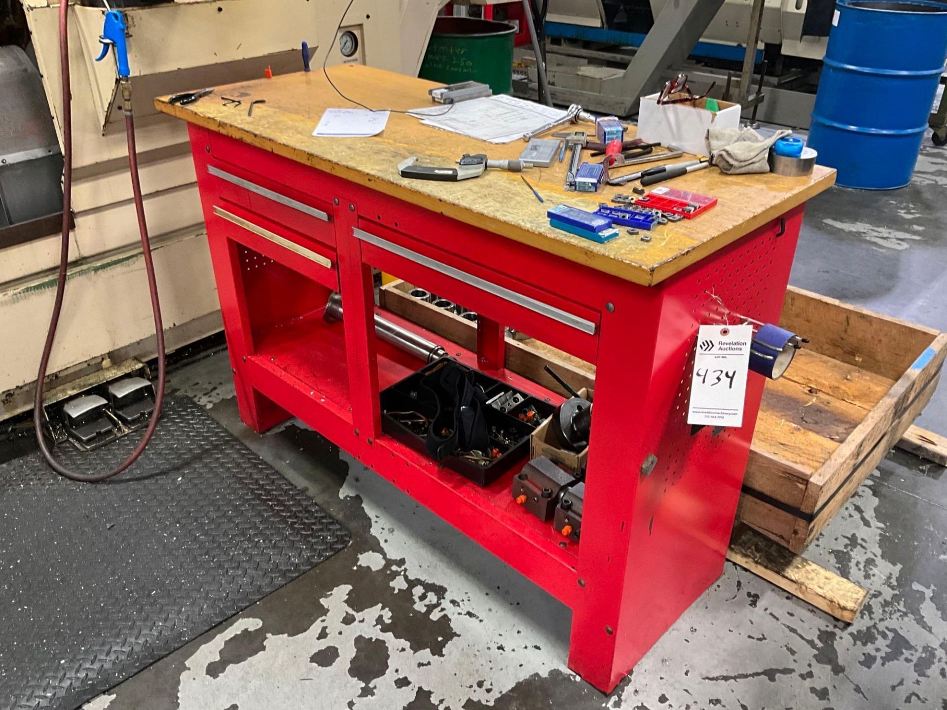 3 DRAWER WORKBENCH NO CONTENTS