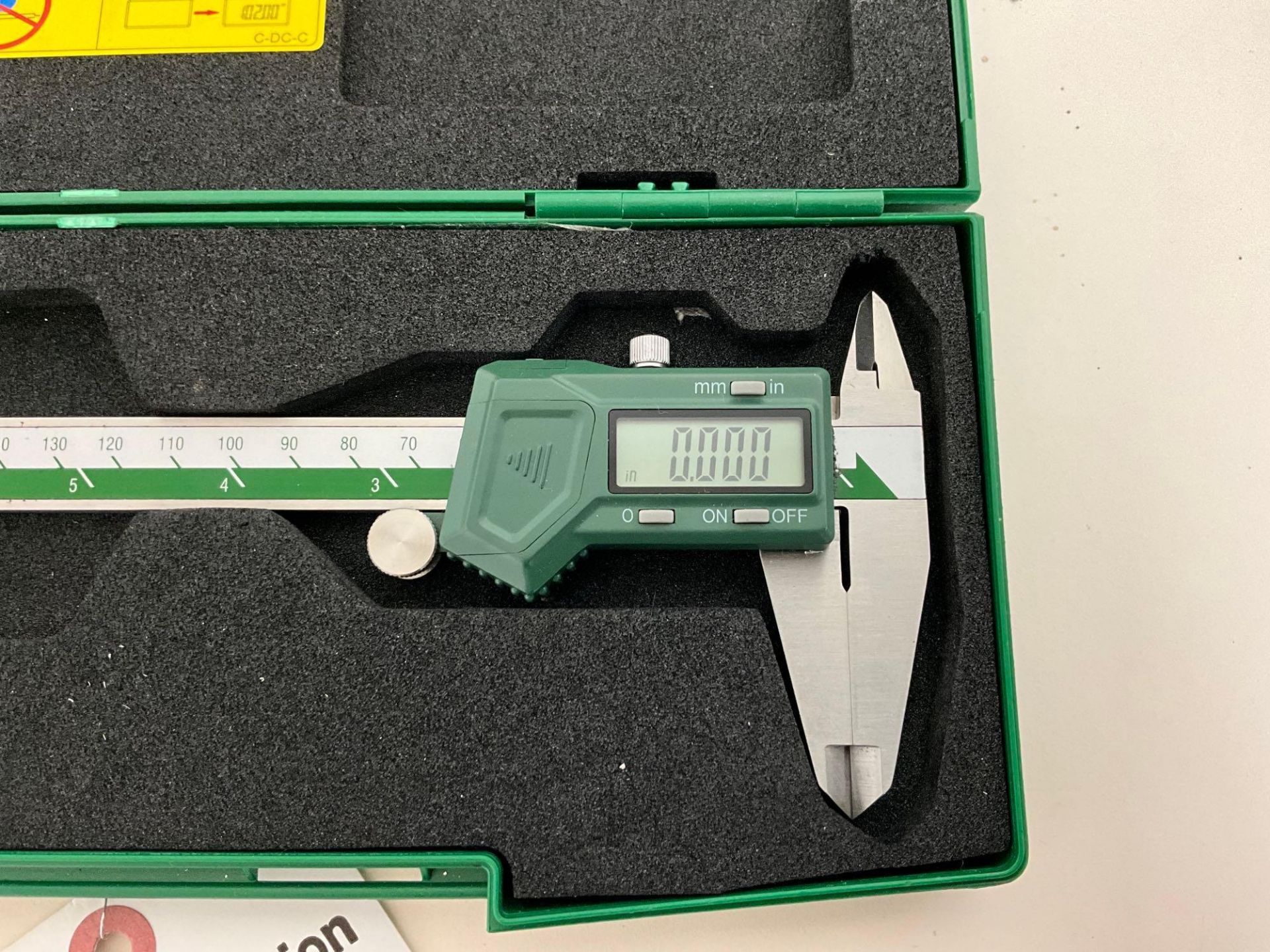 INSIZE 8" DIGITAL LEFT HANDED CALIPERS - Image 6 of 6