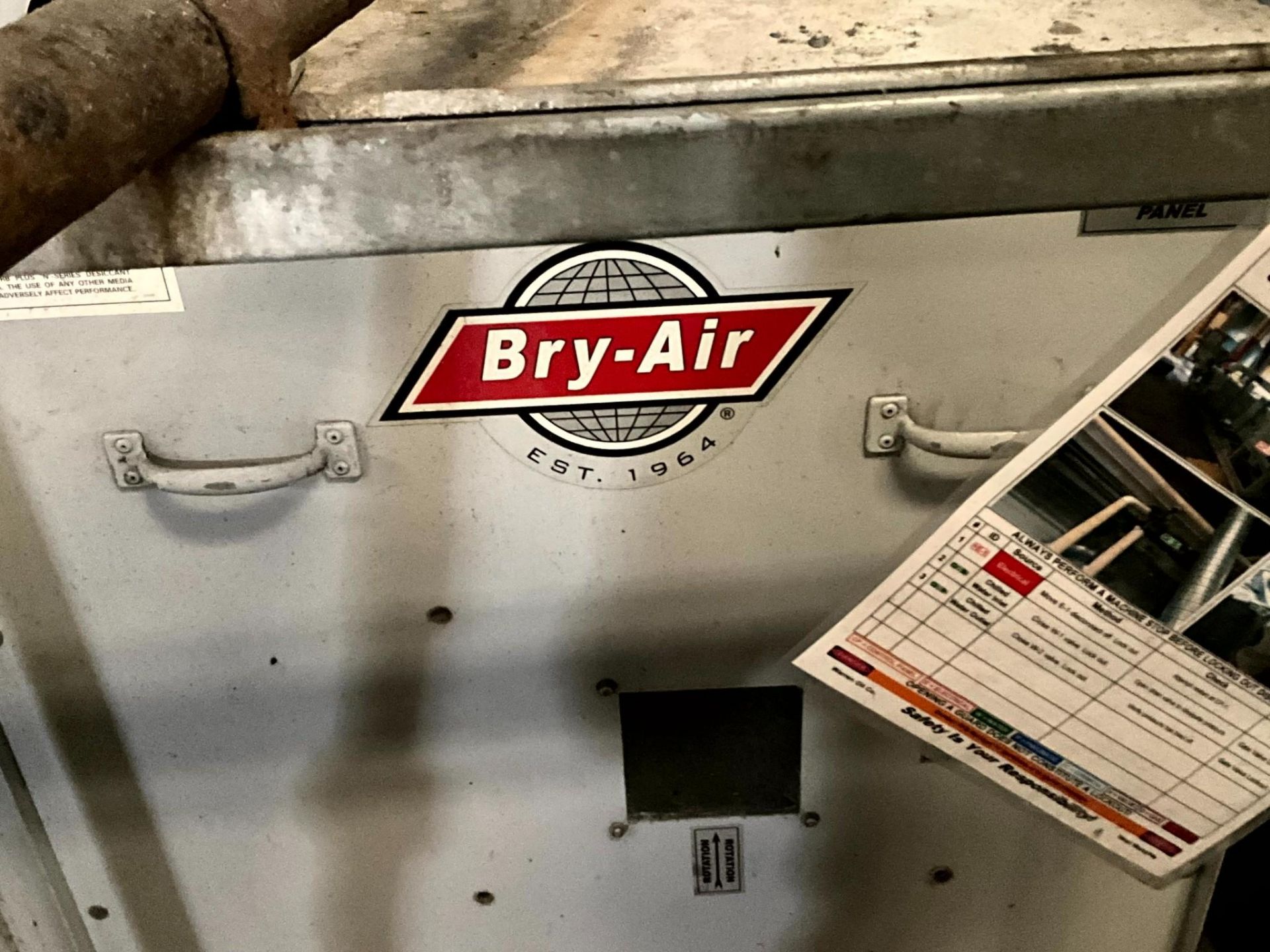 BRY-AIR 2000 CFM DEHUMIDIFYING DRYER - Image 11 of 12