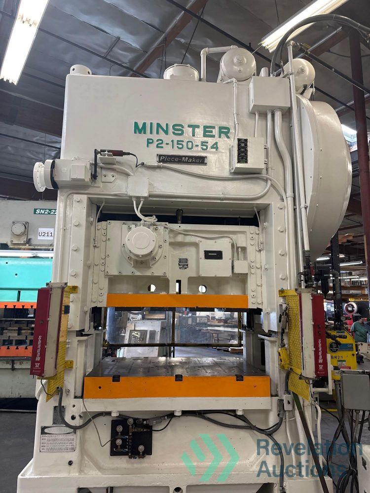 Immaculate Minster Stamping Press Facility Surplus in California