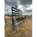 STEEL RACK 6' X 3' X 7'