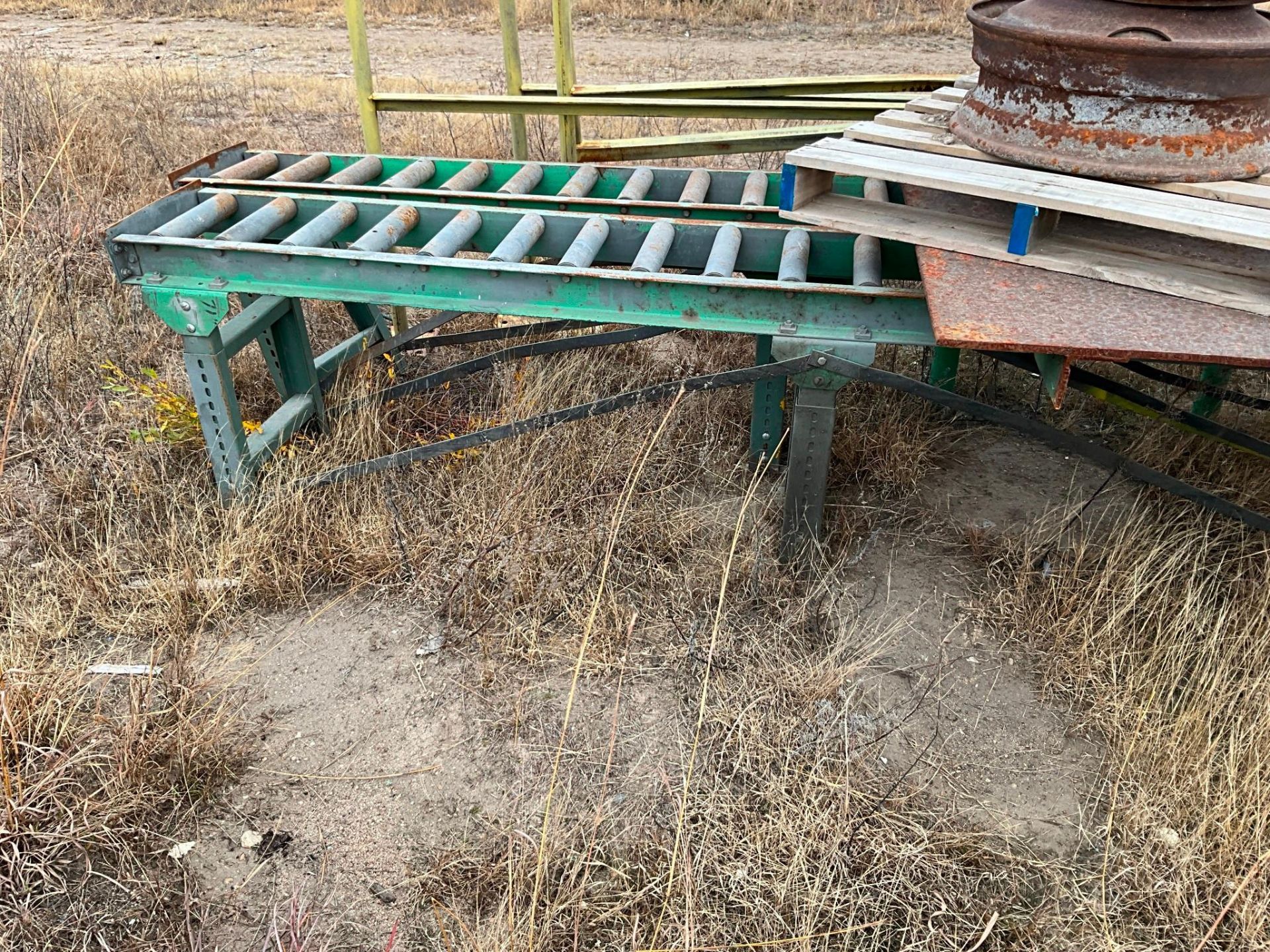 I-BEAMS, 2 BUNDLES, WITH CONVEYOR - Image 17 of 29