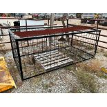 WIRE CAGE 4'W X 36"D X 8'H