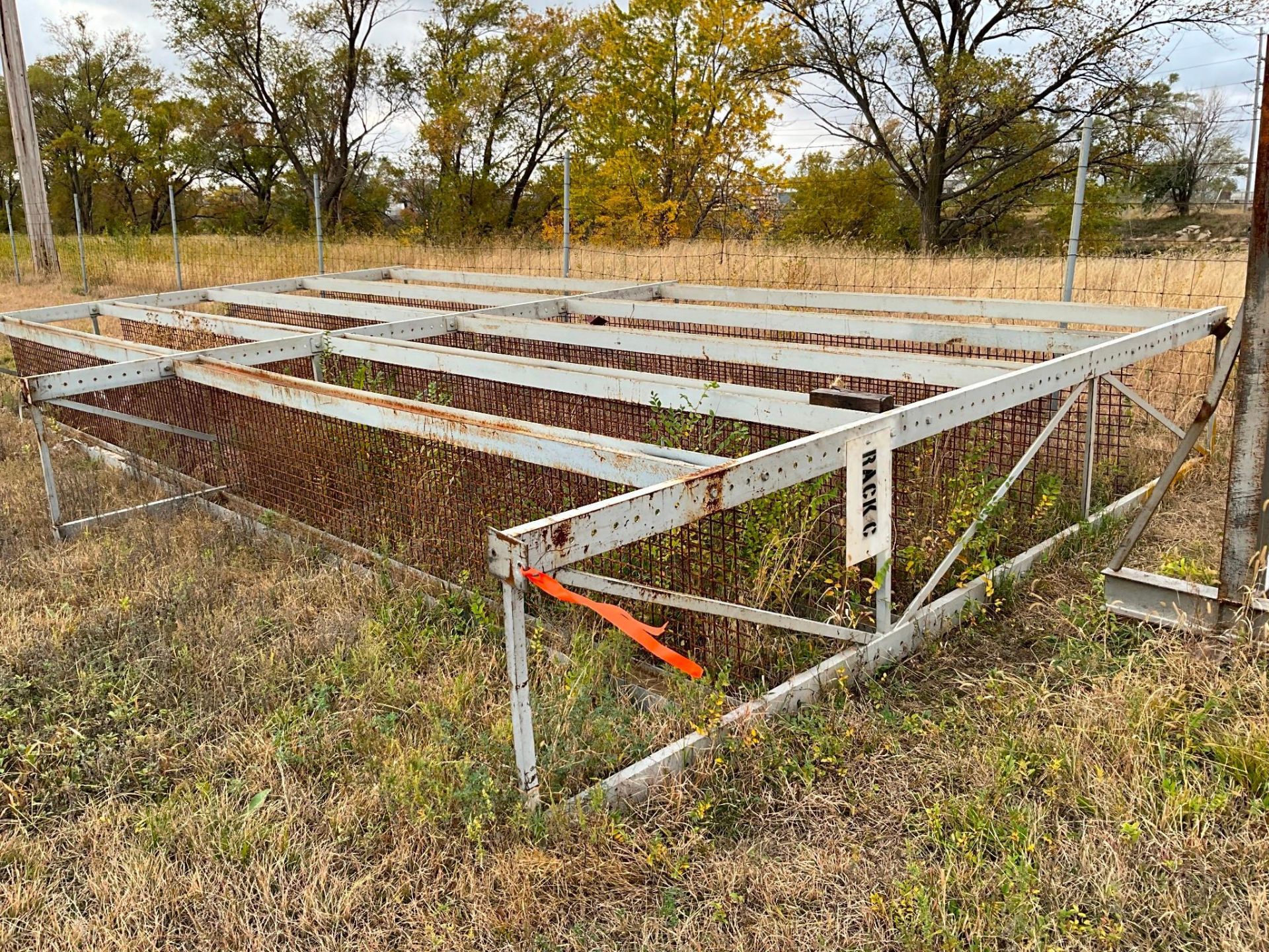 METAL SHELVING 27' X 15' H RACK - Image 3 of 6