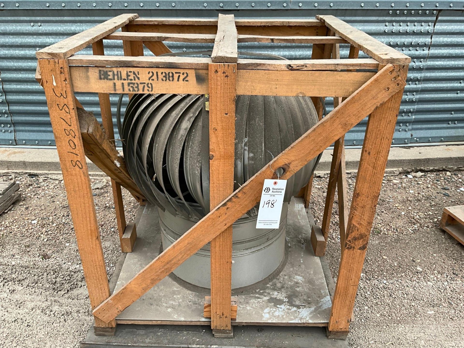 ROOF VENT TURBINE