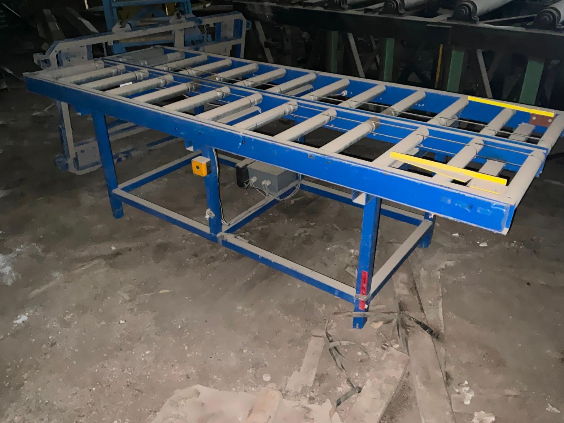 ROLLER TABLE 98"L X 37"W X 30"H