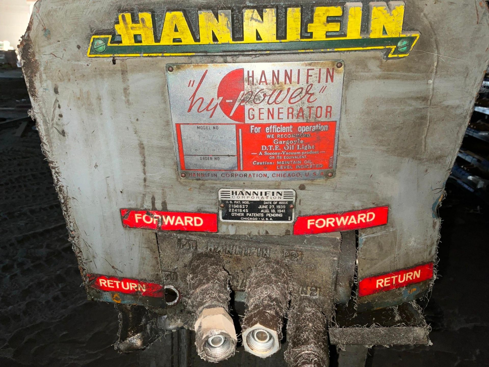 HANNIFIN GENERATOR - Image 7 of 7