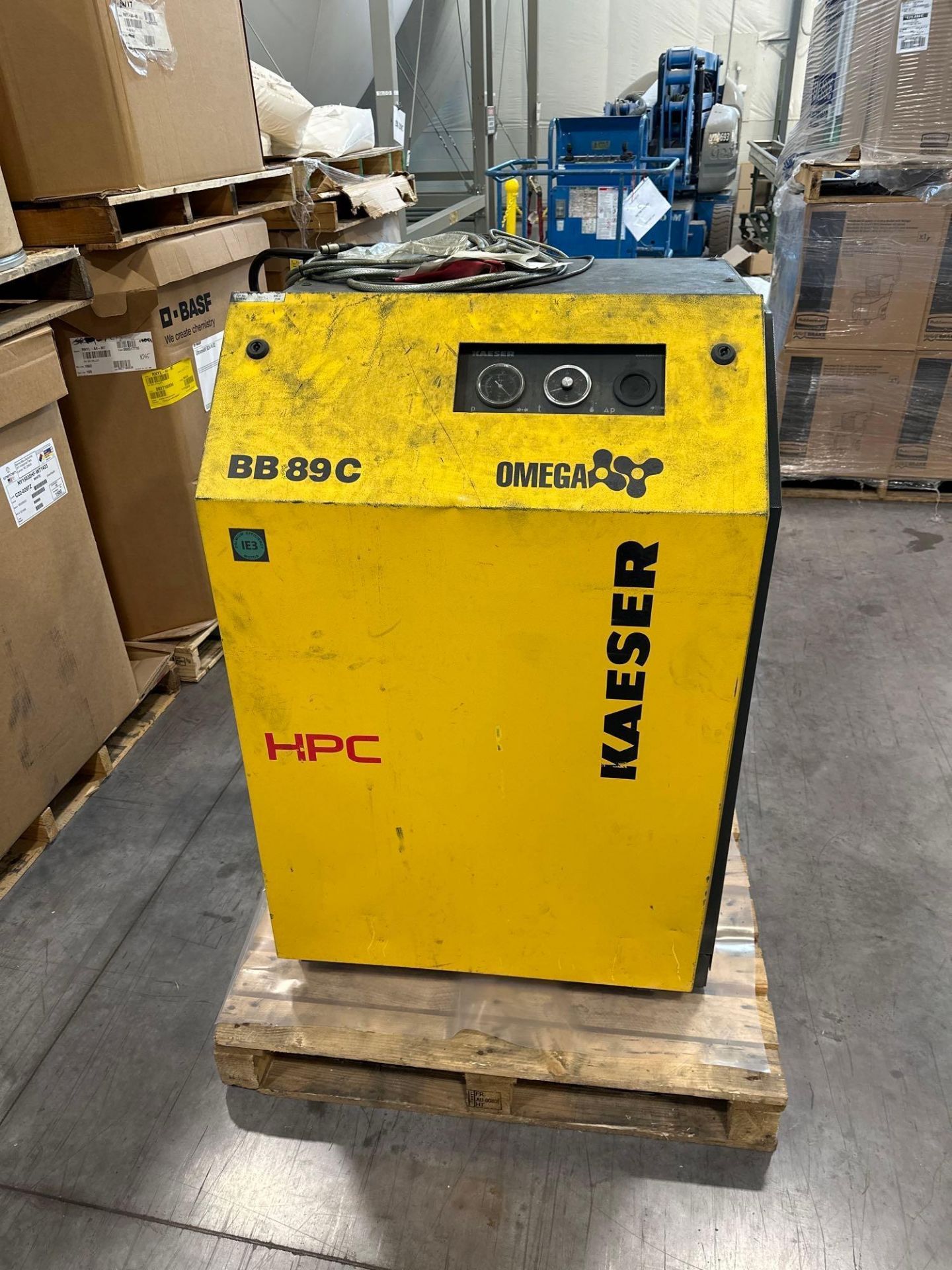 KAESER BB89C OMEGA BLOWER, APPROX 10HP