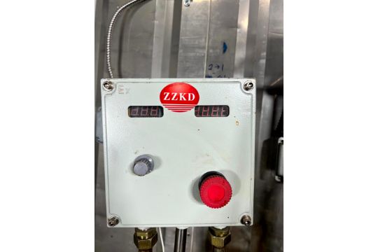 ZZKD EXS-50L GLASS REACTOR – 50L, AGITATION, MICRO EXPLOSION PROOF MOTOR, YEAR 2018 - Image 3 of 4