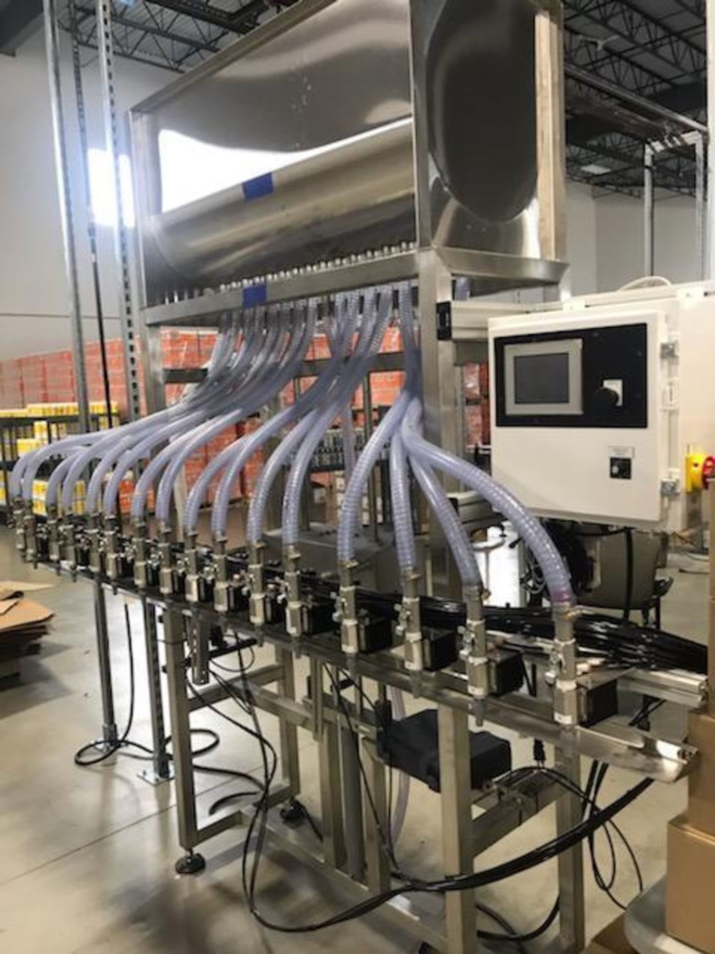 ELF 16-HEAD AUTOMATIC GRAVITY FILLER, REFURBISHED IN 2021 - Image 6 of 7