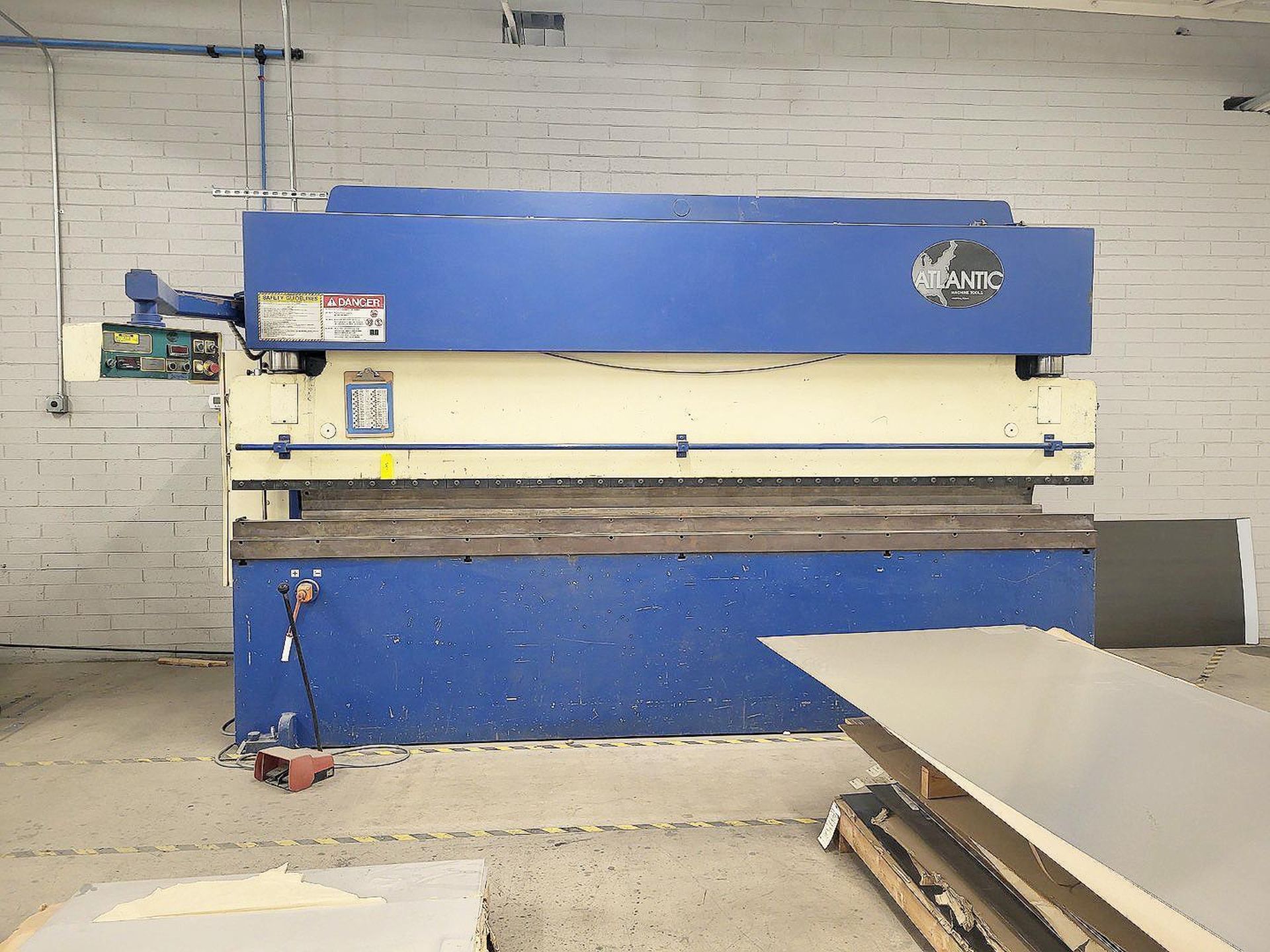 ATLANTIC HDE 150-14 HYDRAULIC PRESS BRAKE, MANUAL