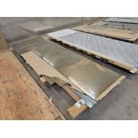 BRASS SHEETS OF VARIOUS SIZES AND GAGE