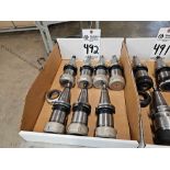 (7) ASSORTED CAT 40 TOOL HOLDERS