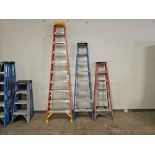 (3) WERNER LADDERS 10',8',6'